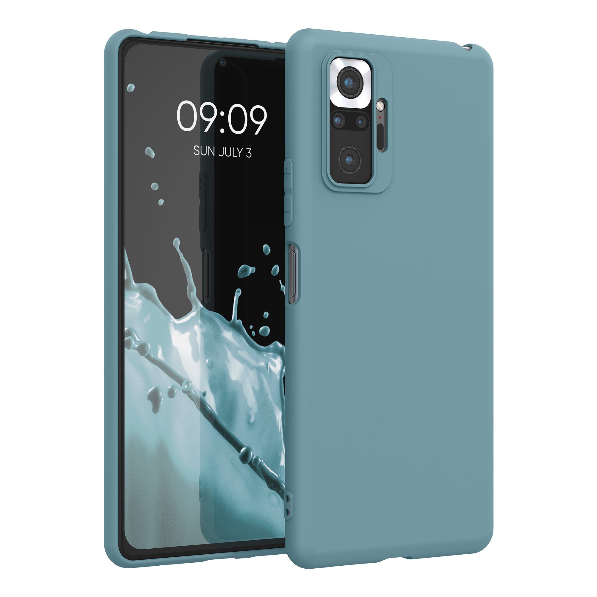 kwmobile Handyhülle Hülle für Xiaomi Redmi Note 10 Pro, Hülle Silikon - Soft Handyhülle - Handy Case Cover