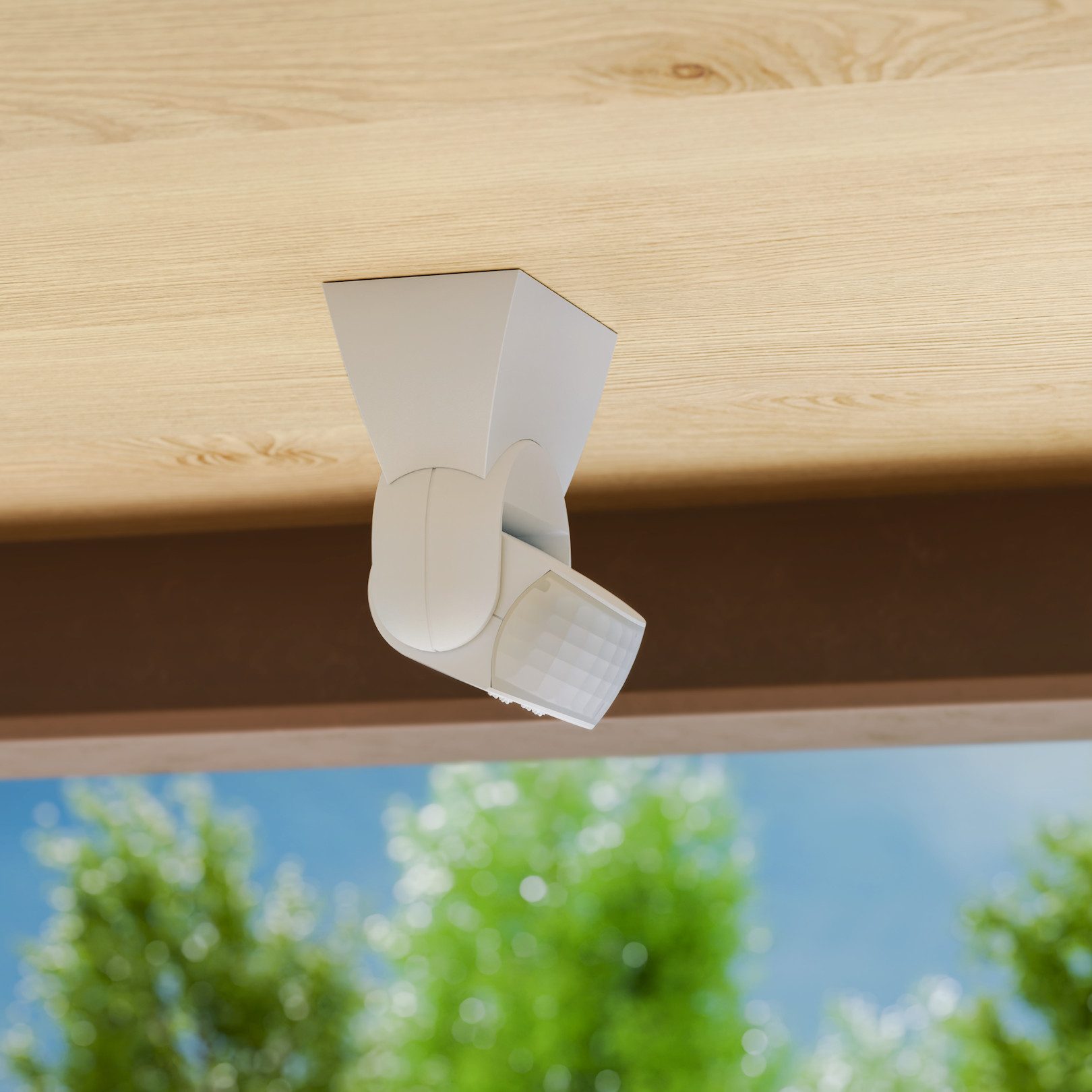 steinel Bewegungsmelder IS 1, 120° Bewegungsmelder, 10 m Reichweite, außen, innen, Wand, Decke