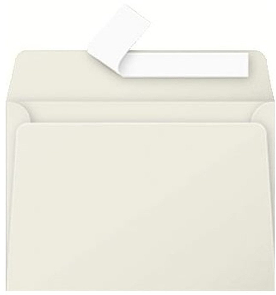 CLAIREFONTAINE Briefumschlag Briefumschlag Pollen C6 120g VE=20 Stück Haftklebung hellgrau