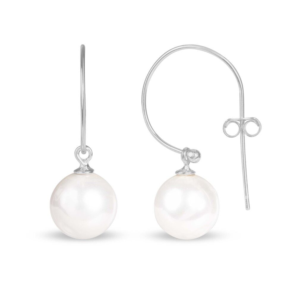 JVD Ohrring-Set Modern silver earrings with pearls SVLE0519XH20P00