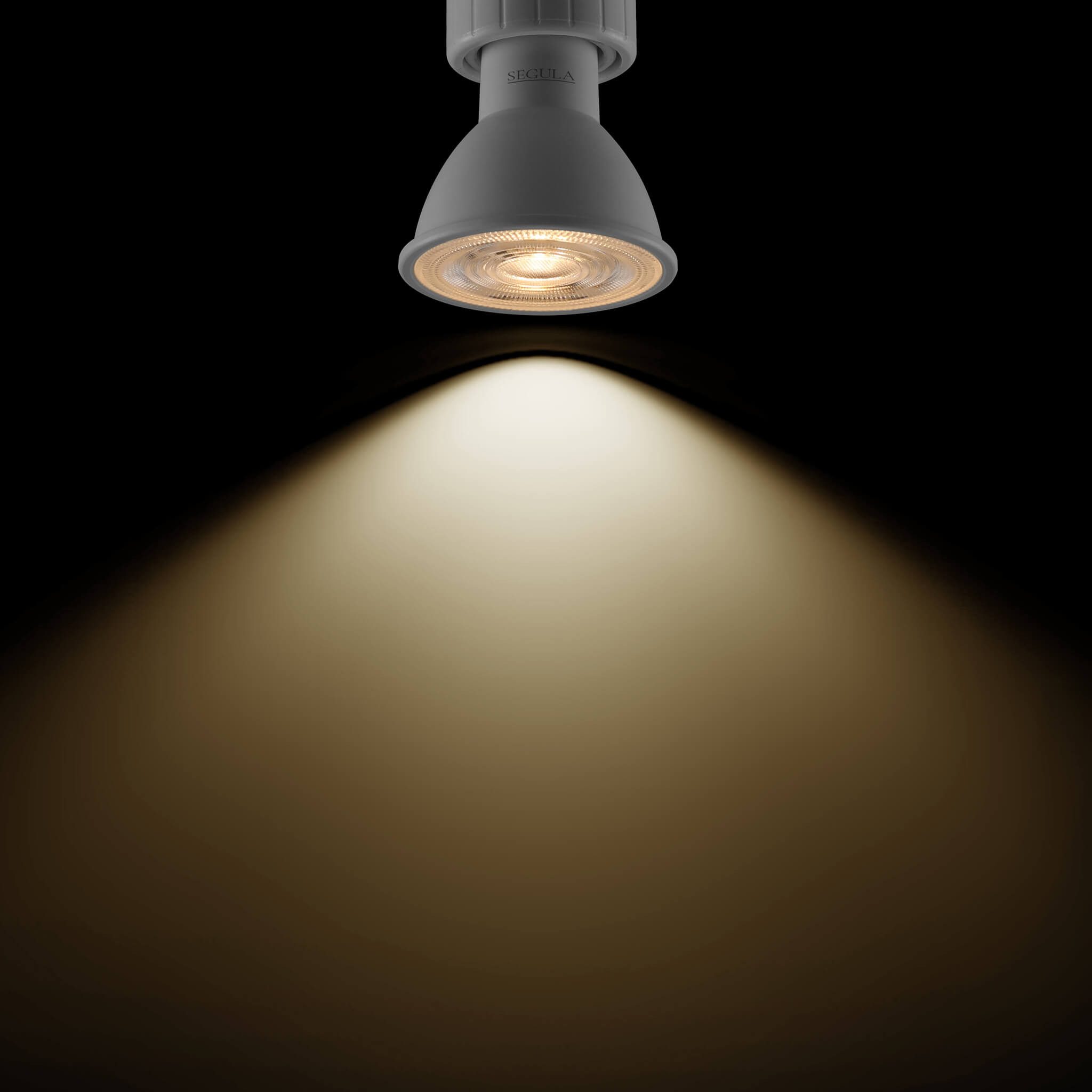 SEGULA LED-Leuchtmittel GU10 Reflektor 60°, GU10, 1 St., Warmweiß, LED Reflektor 60° GU10, 6W, 2700K, weiß