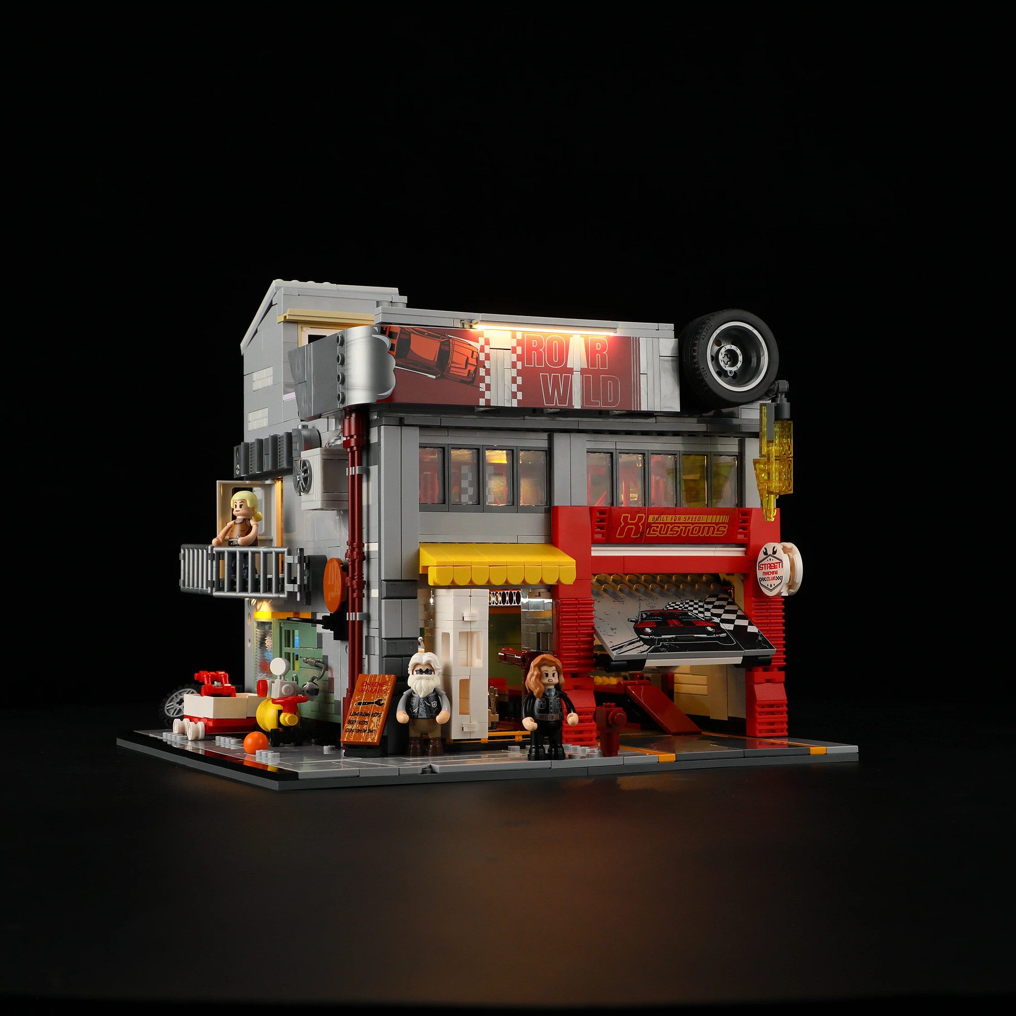 Lumibricks Lumibricks Street MOD Garage, Spielbausteine