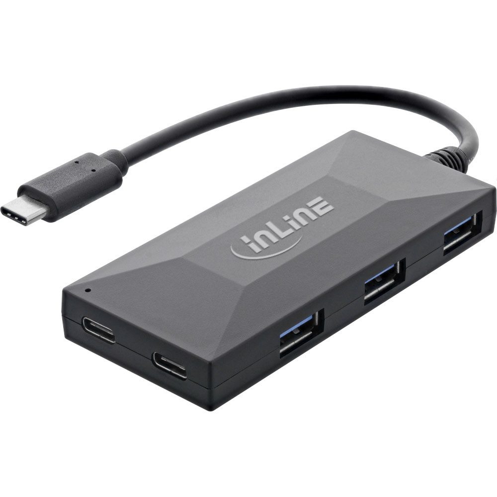 Mauspad USB 3.2 Gen 1 OTG Hub USB Typ-C zu 3 Port Typ-A und 2 Port Typ-C mit 3