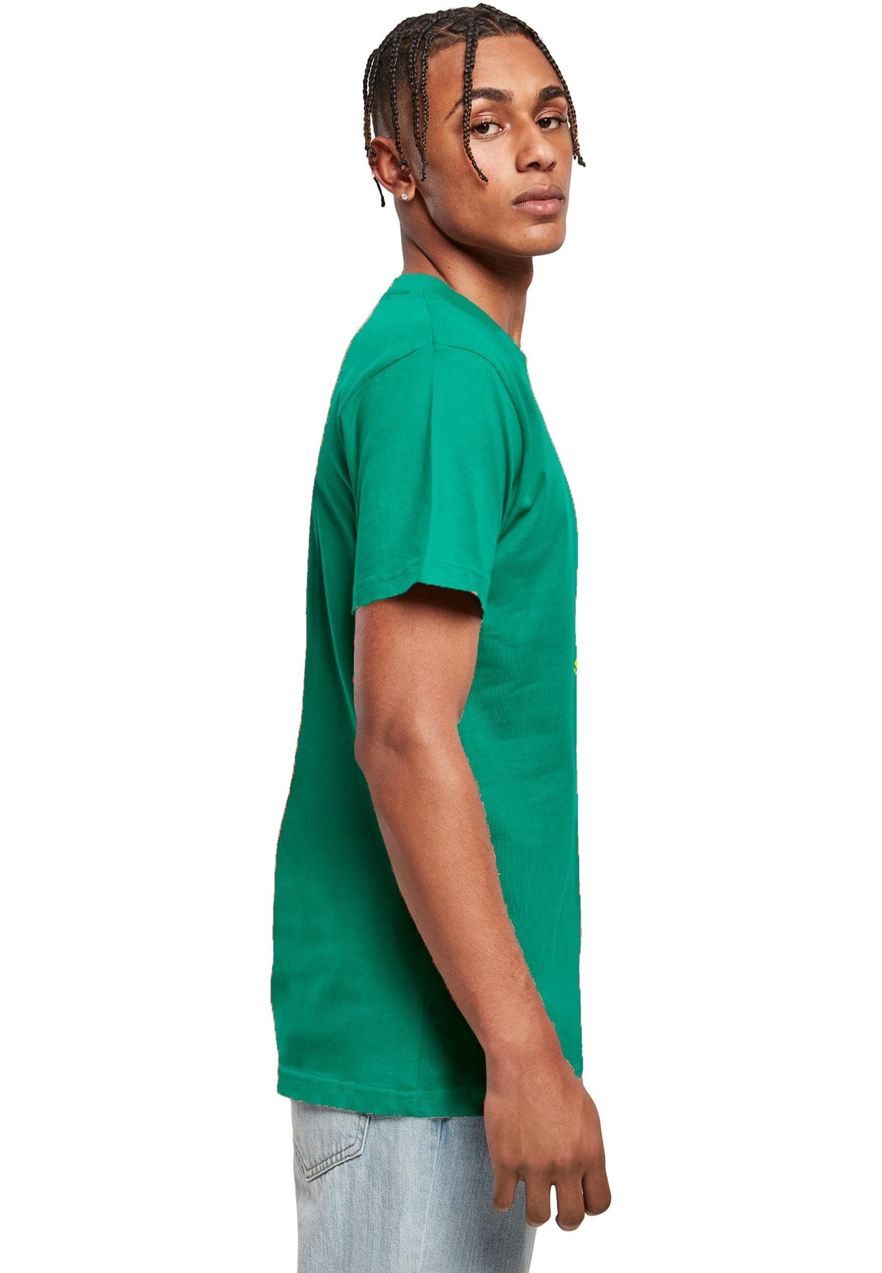 forestgreen T-Shirt Player Peanuts Merchcode Neck - Round (1-tlg) T-Shirt Herren