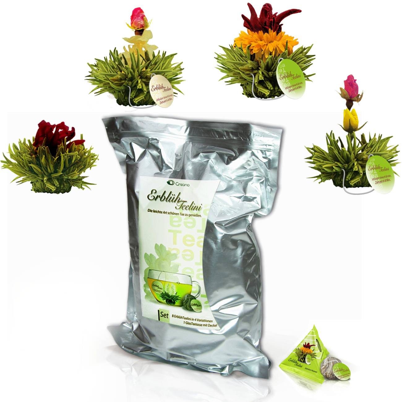Creano Tee ErblühTeelini 36er Pack „Grüner Tee“, 1 x 36 St.