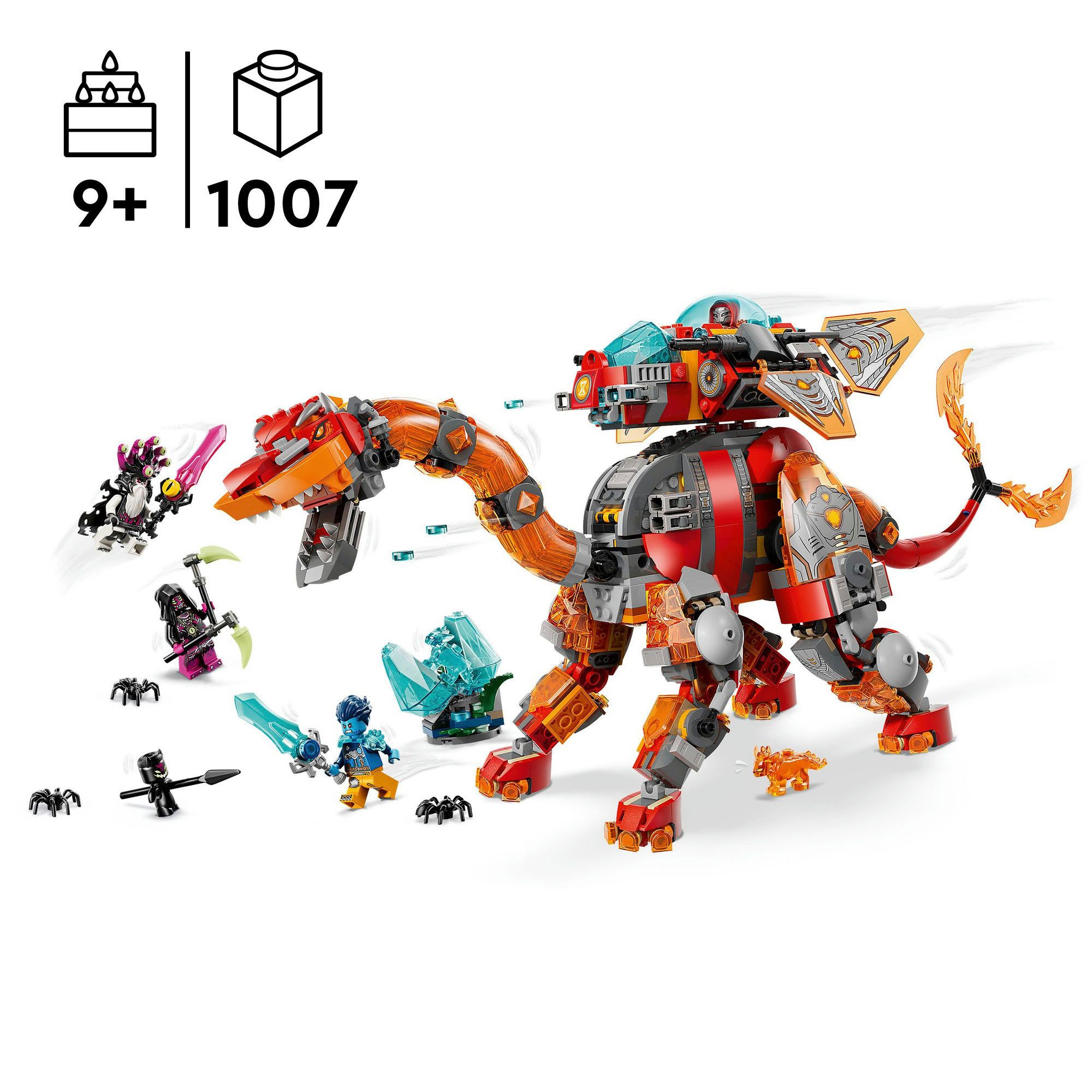 LEGO® Dino-Düsenflieger (71514), LEGO DREAMZzz Konstruktionsspielsteine, (1007 St), Made in Europe