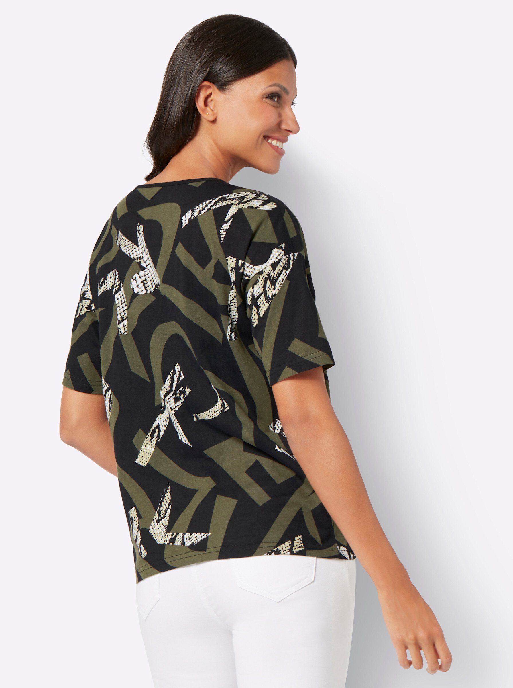 Sieh an! T-Shirt Kurzarmshirt . günstig online kaufen