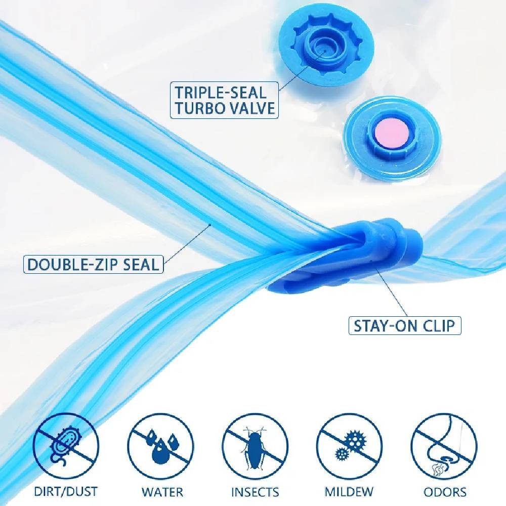 Blusmart Sitzsack Vakuum Aufbewahrung beutel (Kleider schrank Veranstalter günstig online kaufen