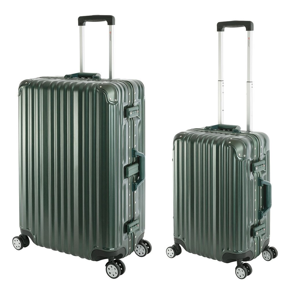 Travelhouse Trolleyset London, 4 Rollen, (2 tlg), TSA Zahlenschloss Alu-Rah günstig online kaufen