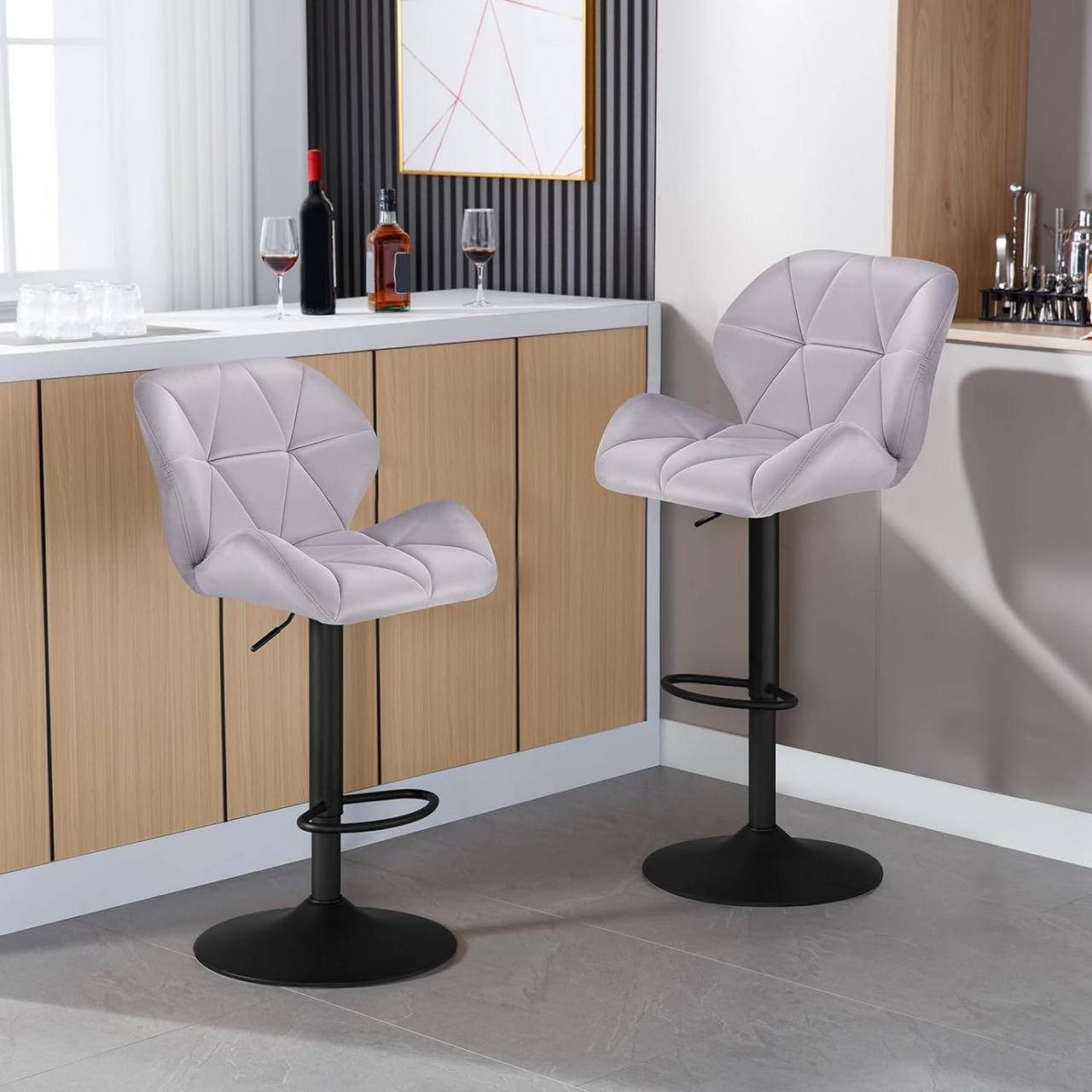 Woltu Barhocker (2 St), Barstuhl Bistrostuhl, günstig online kaufen