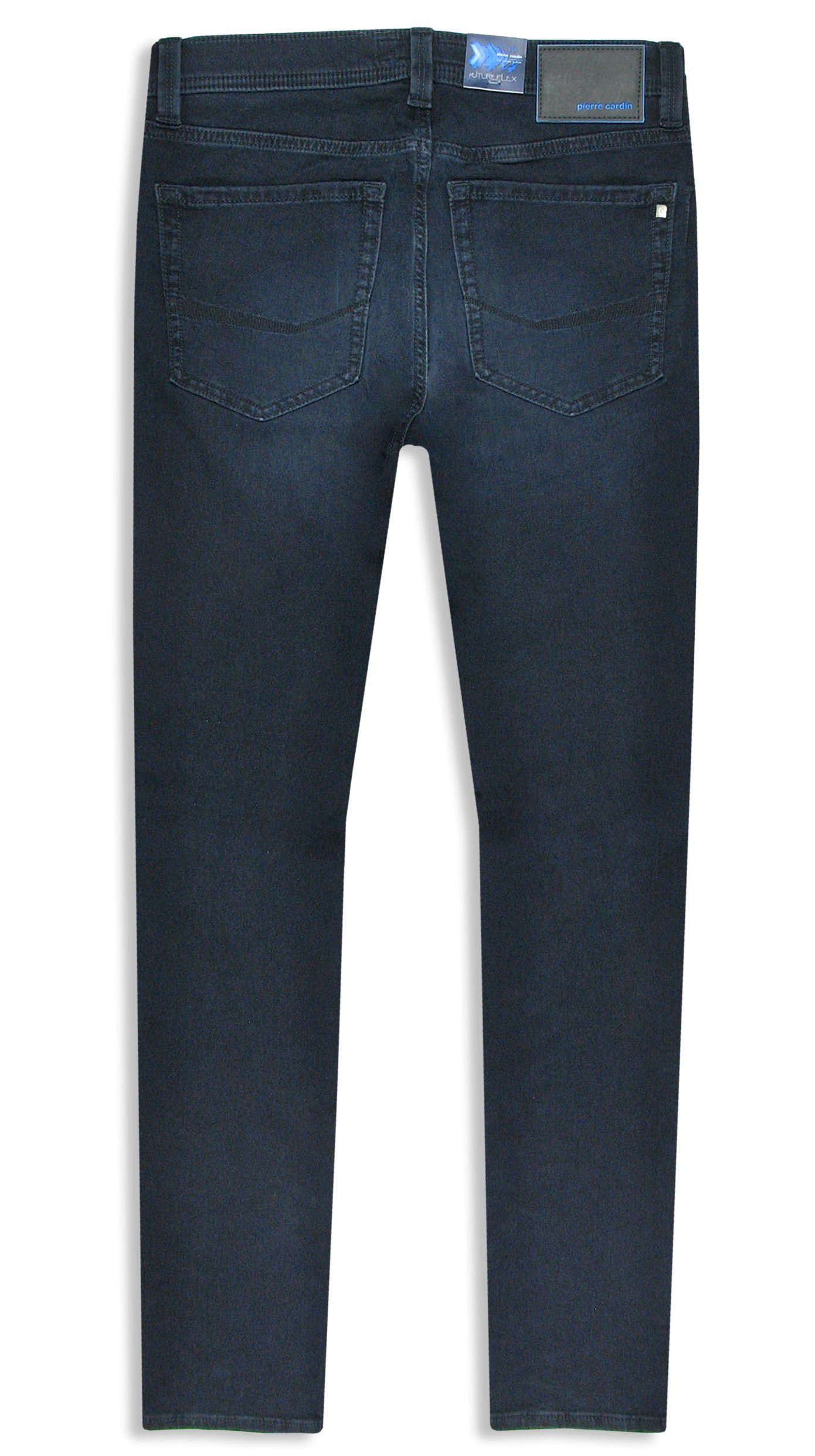 Pierre Cardin Blue 5-Pocket-Jeans Organic Fit Jeans Lyon Futureflex Tapered Deep Cotton Buffies