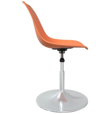 DOTMALL Stuhl Drehbare Esszimmerstühle 6 Stück Orange PP
