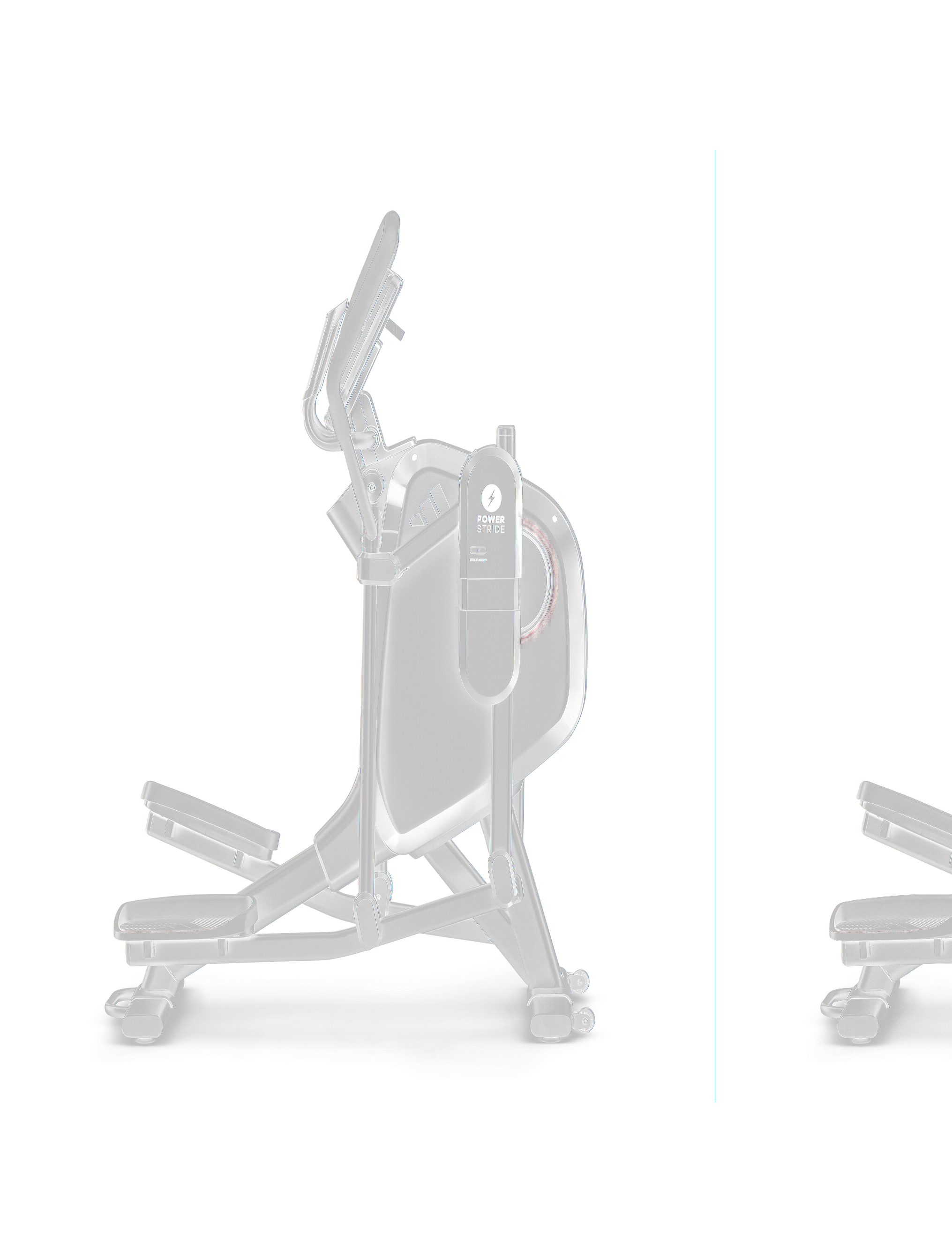 adidas Performance Crosstrainer adidas X-800 Power Stride Ellipsentrainer (Fitnessgerät), Power Stride Schrittlängenverstellung – Bild 5 von 5