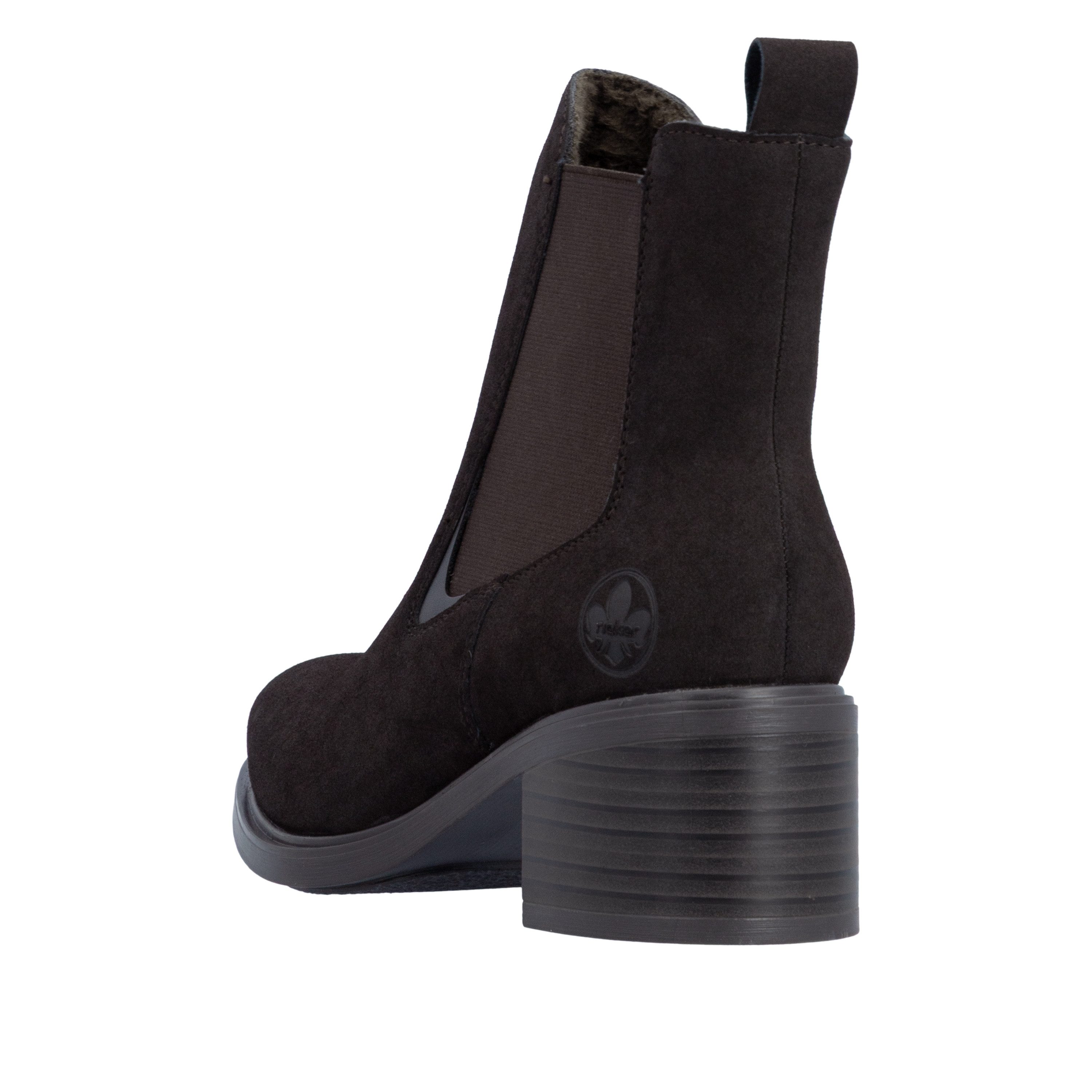 Rieker Chelseaboots Stiefelette, Klassik-Boots, Blockabsatz, mit seitlichem Stretch