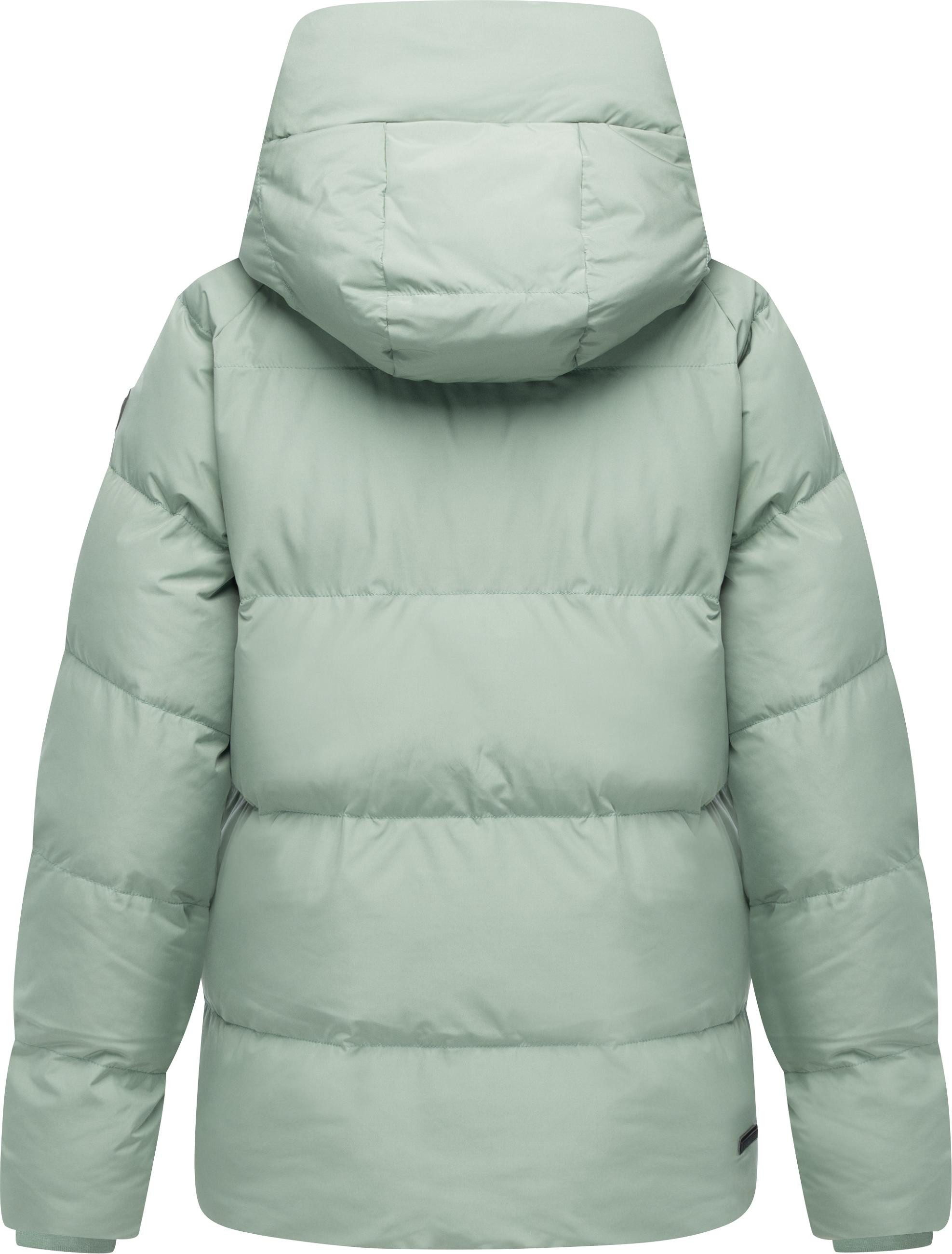 Ragwear Steppjacke Cessi Wasserdichte Damen Winterjacke mit großer Kapuze – Bild 3 von 5