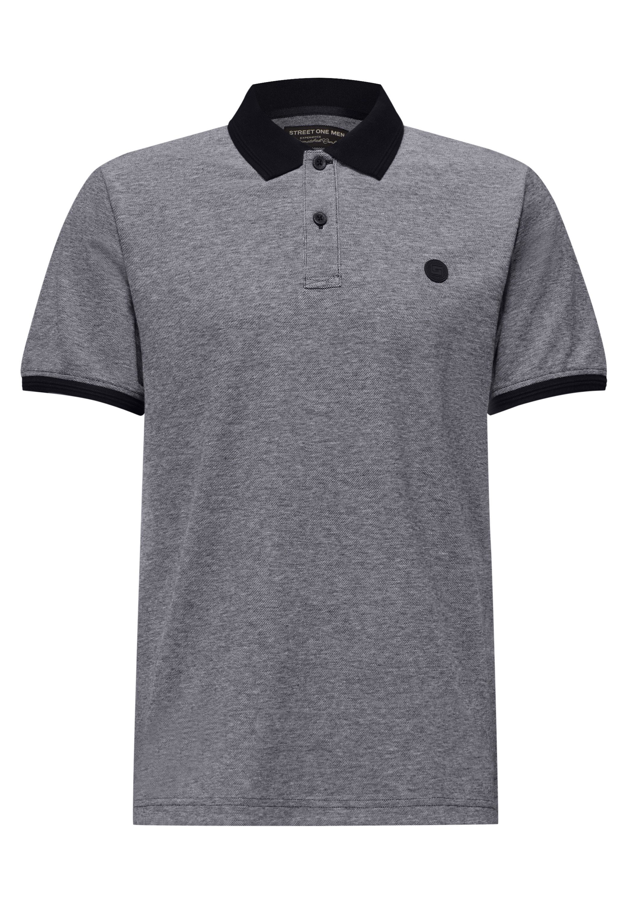 STREET ONE MEN Poloshirt mit Farbakzenten – Bild 4 von 5