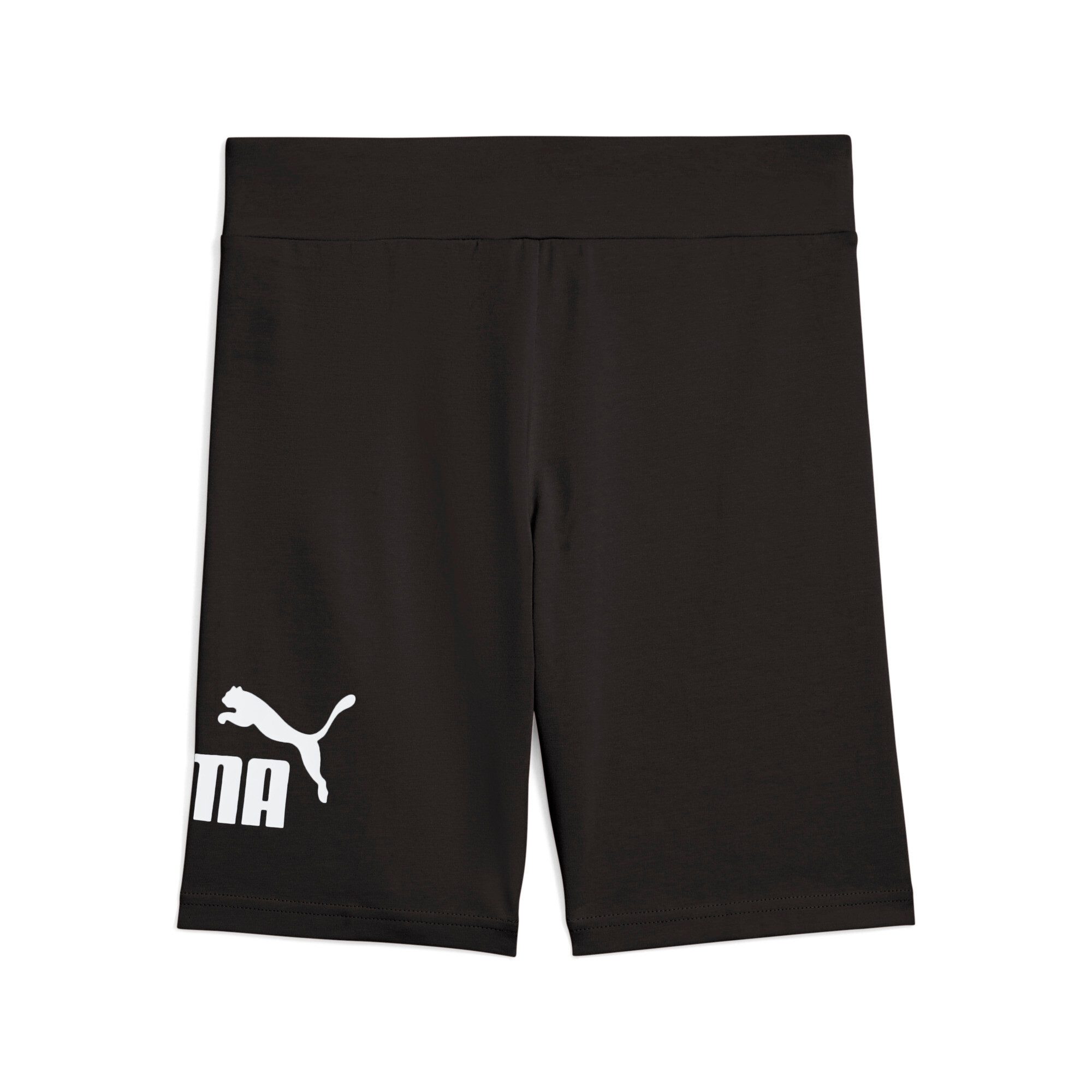 PUMA Leggings ESS NO 1 LOGO SHORT LEGGINGS G pflegeleicht, schmale Passform, sportlicher Stil, für Jugendliche