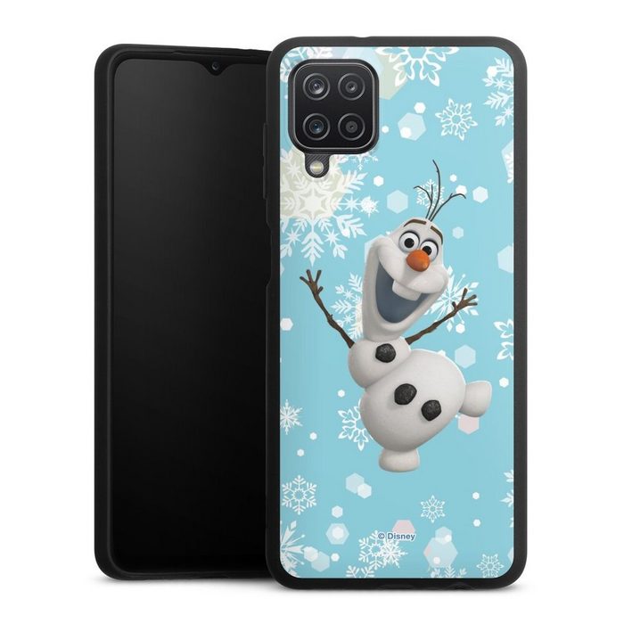 DeinDesign Handyhülle Frozen Olaf Disney Offizielles Lizenzprodukt Frozen Olaf Samsung Galaxy A12 Silikon Hülle Premium Case Handy Schutzhülle