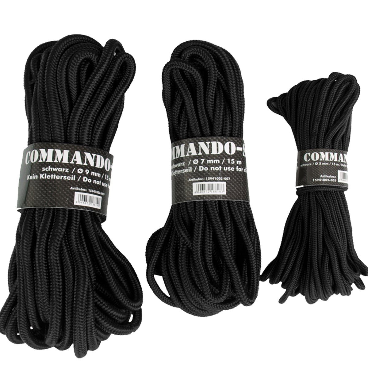 Militär Commando-Seil 15m Seil