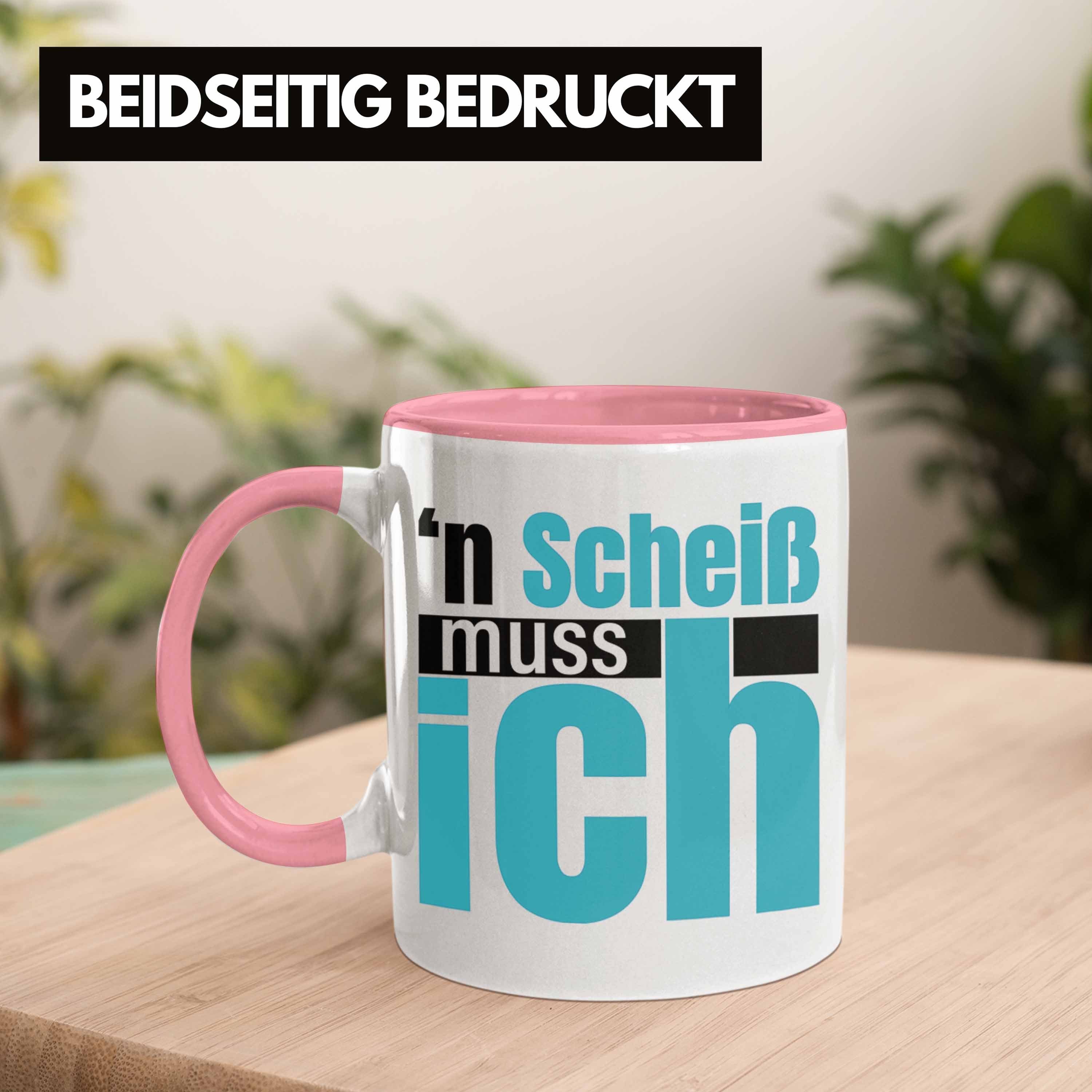 Arbeit Rosa Ich Kollege Muss Tasse Sprüche Trendation Sch Geschenk Trendation Beste N - Rebell Kollegin Büro Tasse für