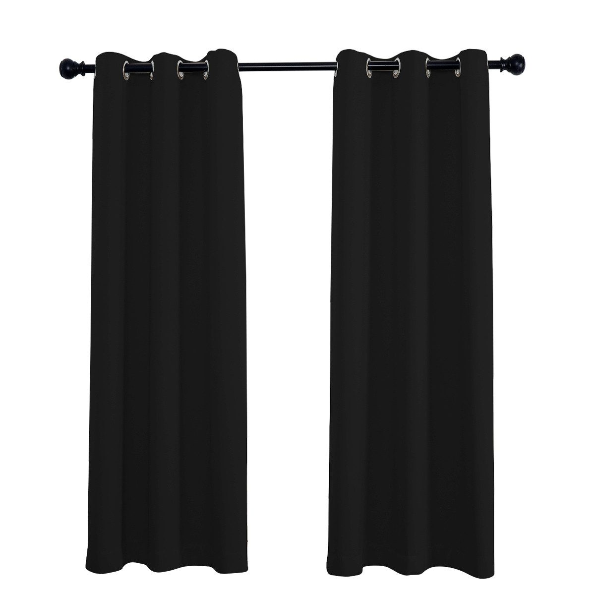 Simloveve Vorhang Gardinen Wärmeisolierende Schlafzimmer Blackout Curtain L günstig online kaufen