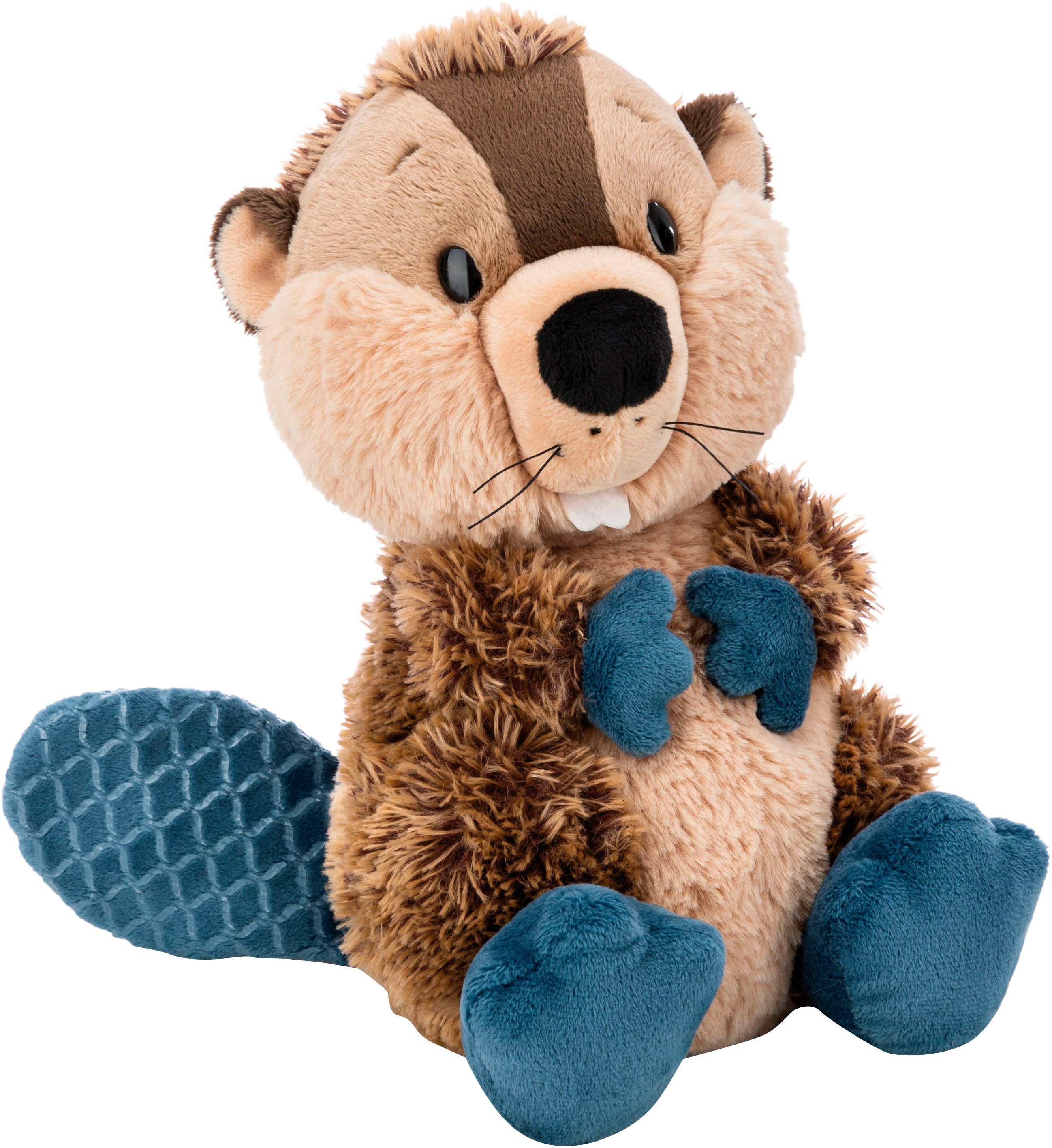 Nici Kuscheltier Forest Friends, Biber Harry Woodsnacker, 45 cm schlenkernd, schlenkernd; enthält recyceltes Material