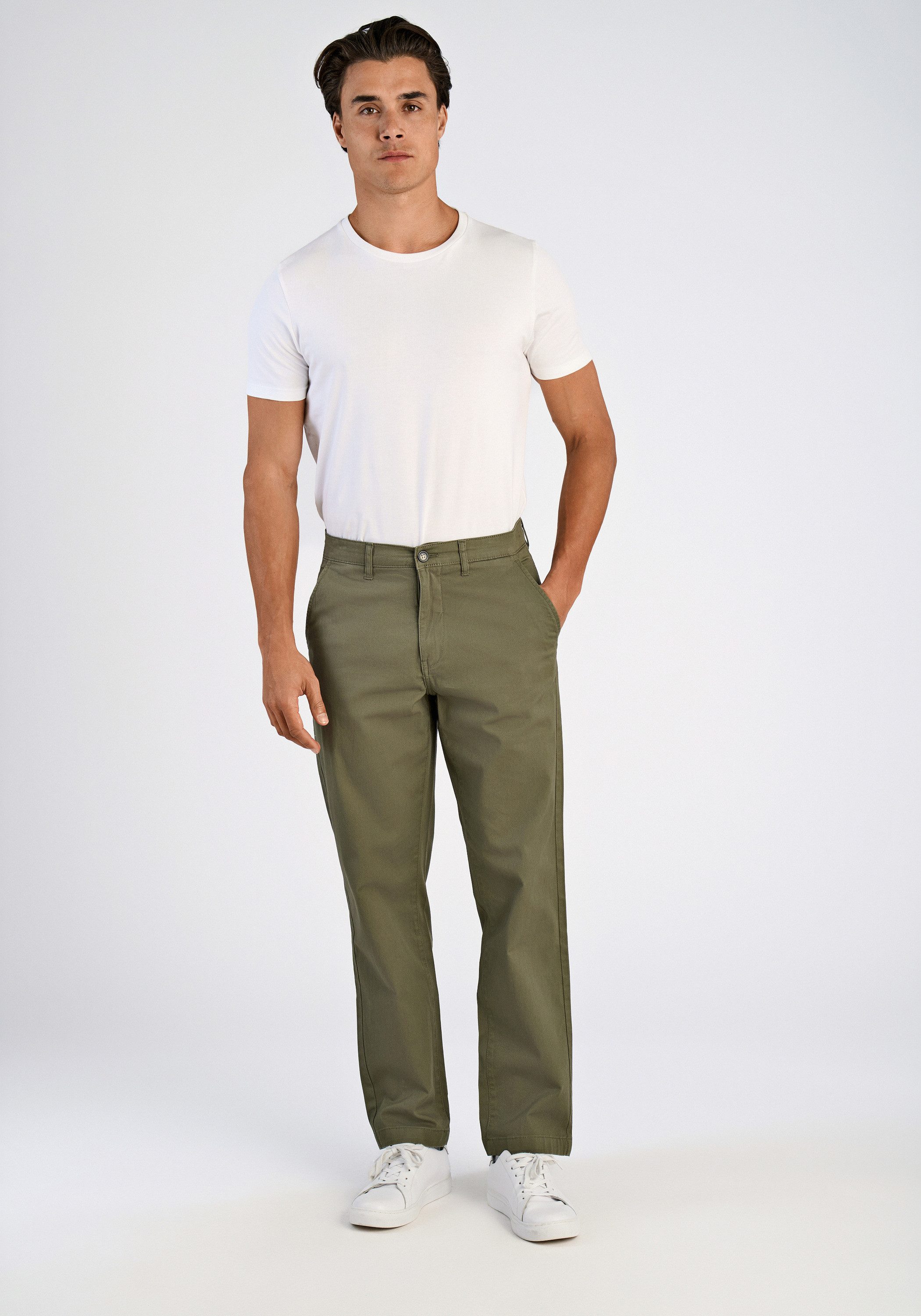 LINDBERGH Chinos Chinos Relaxed Loose Fit – Bild 5 von 5