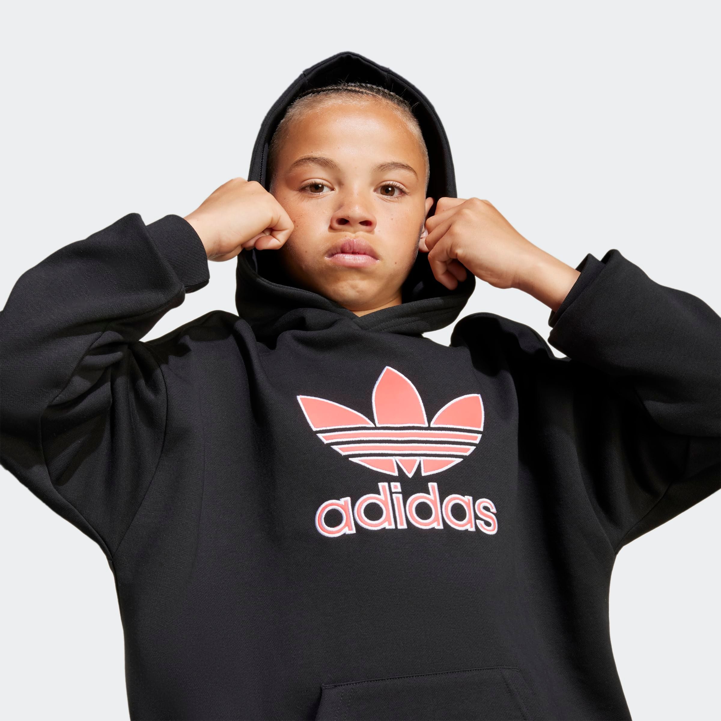adidas Originals Kapuzensweatshirt TREFOIL KIDS HOODIE