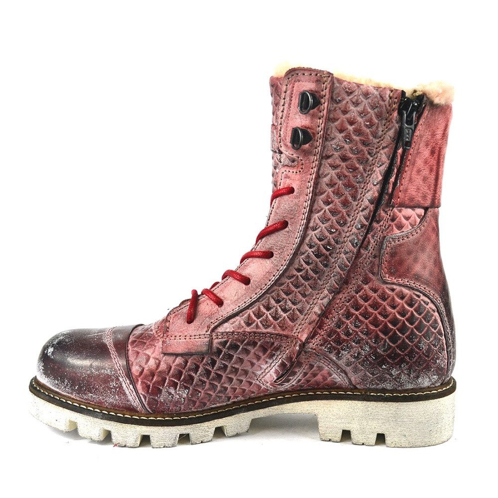 Yellow Cab MILITARY W Stiefel Y25166 Stiefel Rot günstig online kaufen