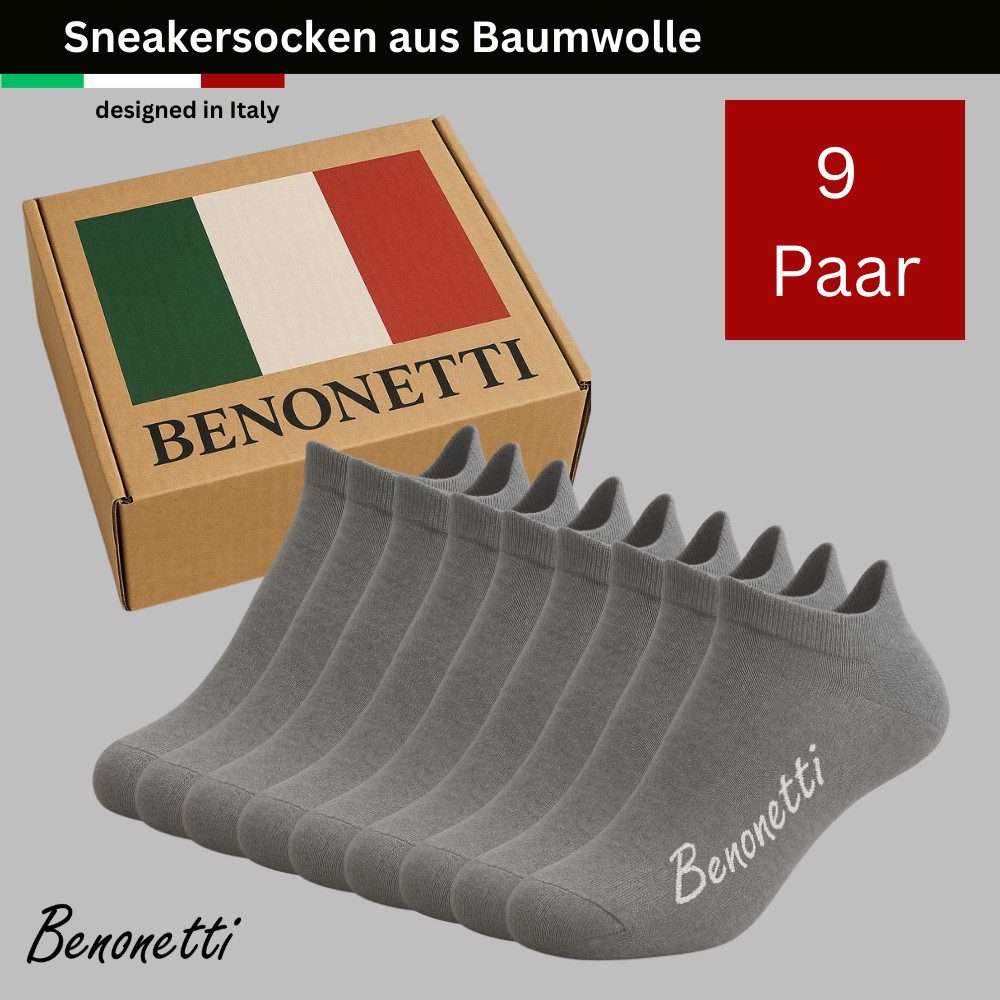 Benonetti Sneakersocken Kurzsocken - kurze Socken günstig online kaufen