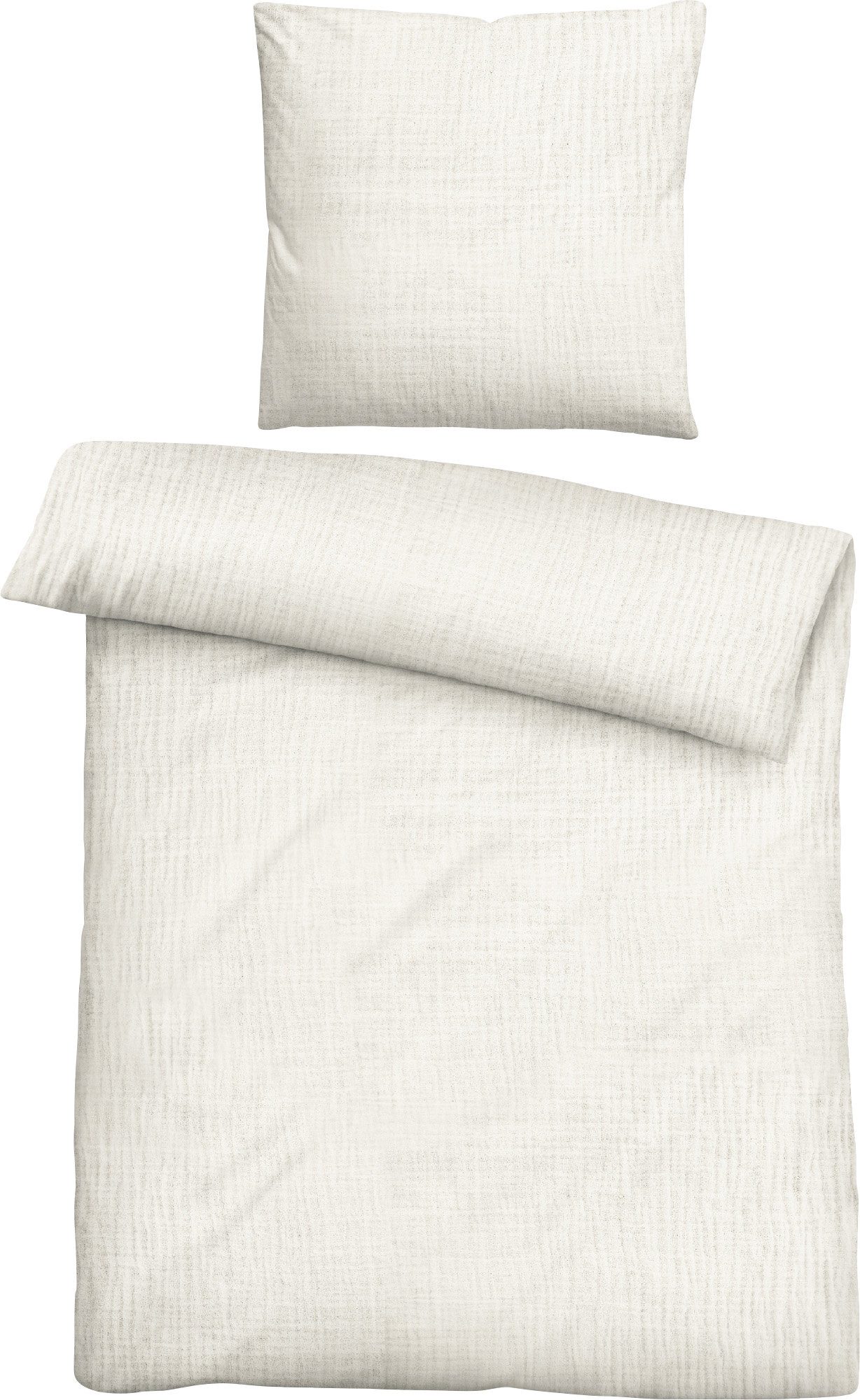 Biberna Bettwäsche Bettwäsche, 1AA190_unisex adult_BW, 2 günstig online kaufen