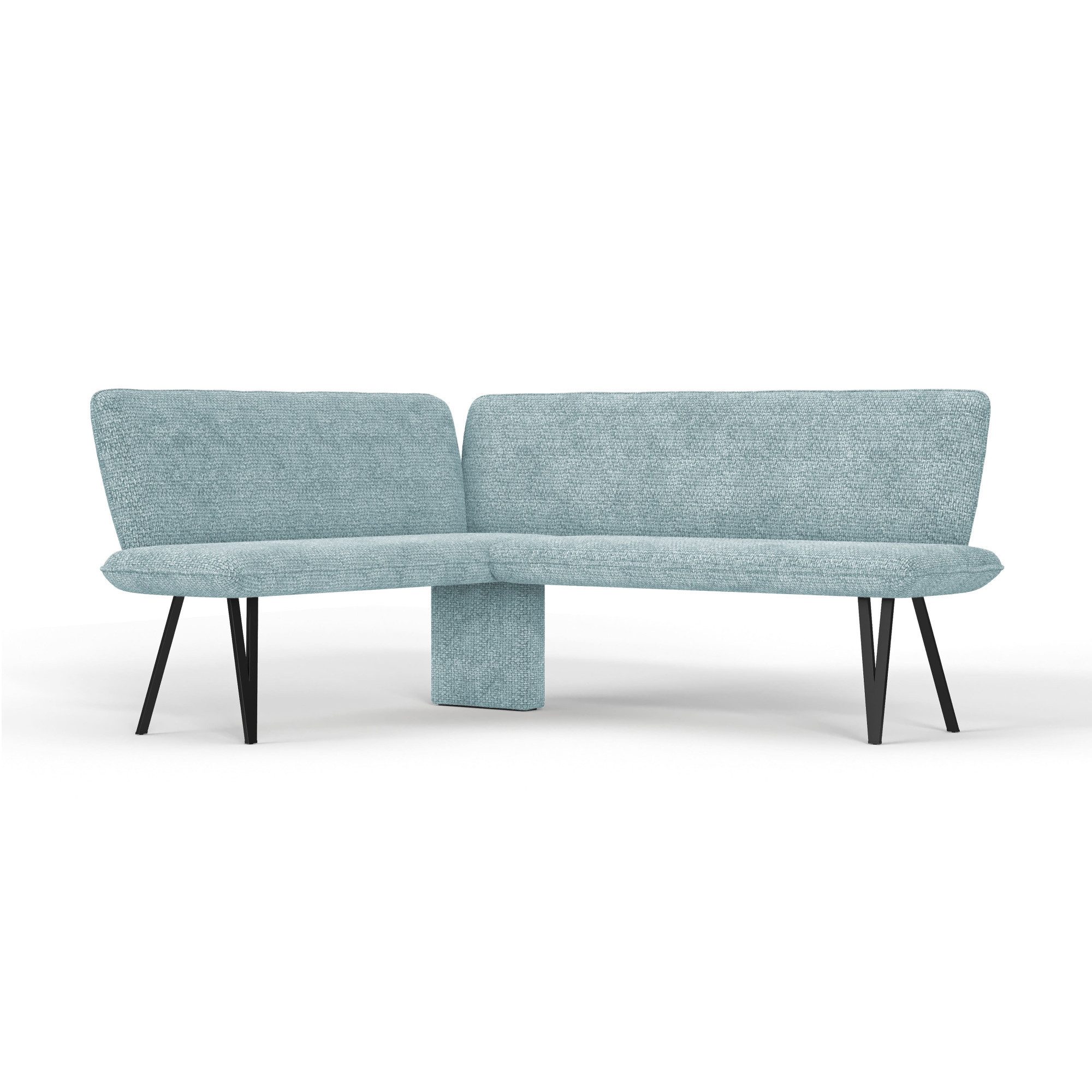OTTO home Eckbank Mily Küchenbank, Polsterbank, Esszimmerbank, 205x164 cm, Moderne Bank und Farben, Sitzplatzanzahl: 5, Frei in Raum stellbar