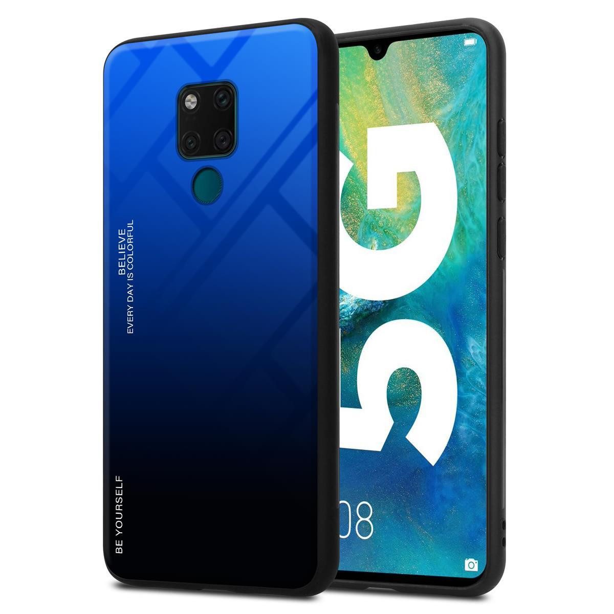 Cadorabo Handyhülle für Huawei MATE 20 Hülle Huawei MATE 20, Robustes Hard Case - Handy Schutzhülle - Hülle - Back Cover Bumper