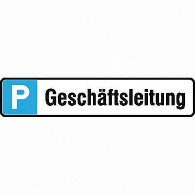 SafetyMarking Hinweisschild Parkplatzschild - Geschäftsleitung
