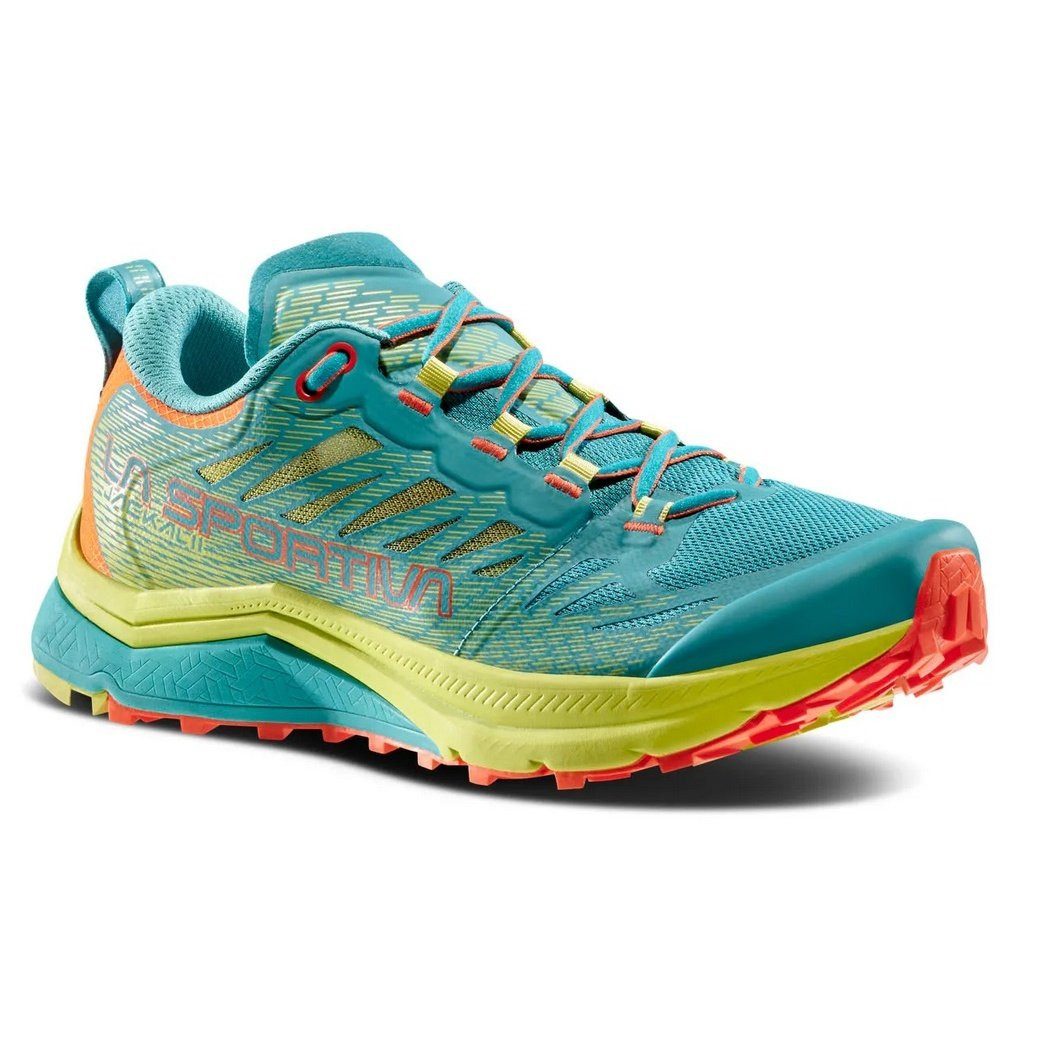 La Sportiva Trail-Laufschuhe Jackal II lagoonblau/gelb Damen Wanderschuh