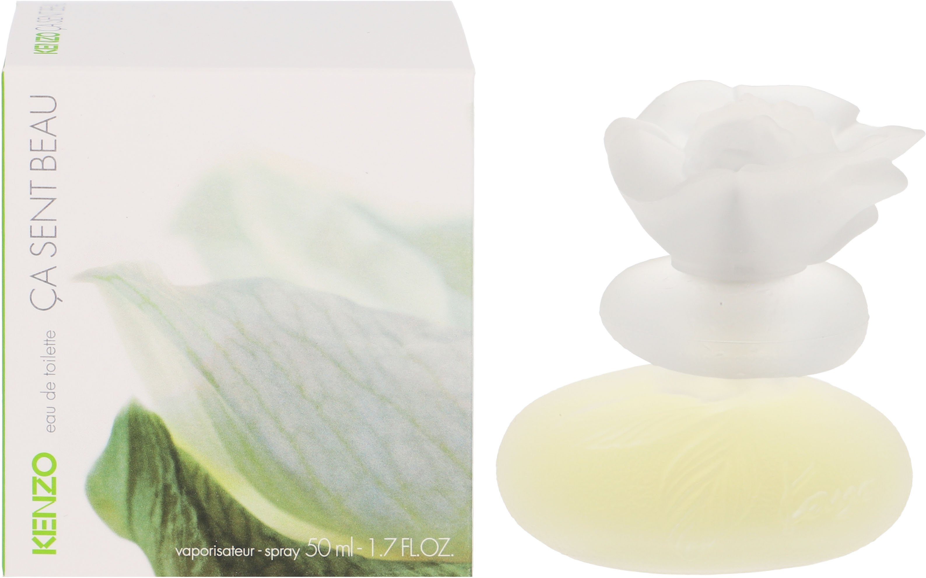 KENZO Eau de Toilette, Fruchtiger Duft mit Bergamotte, Gardenie, Jasmin und Ambernoten.