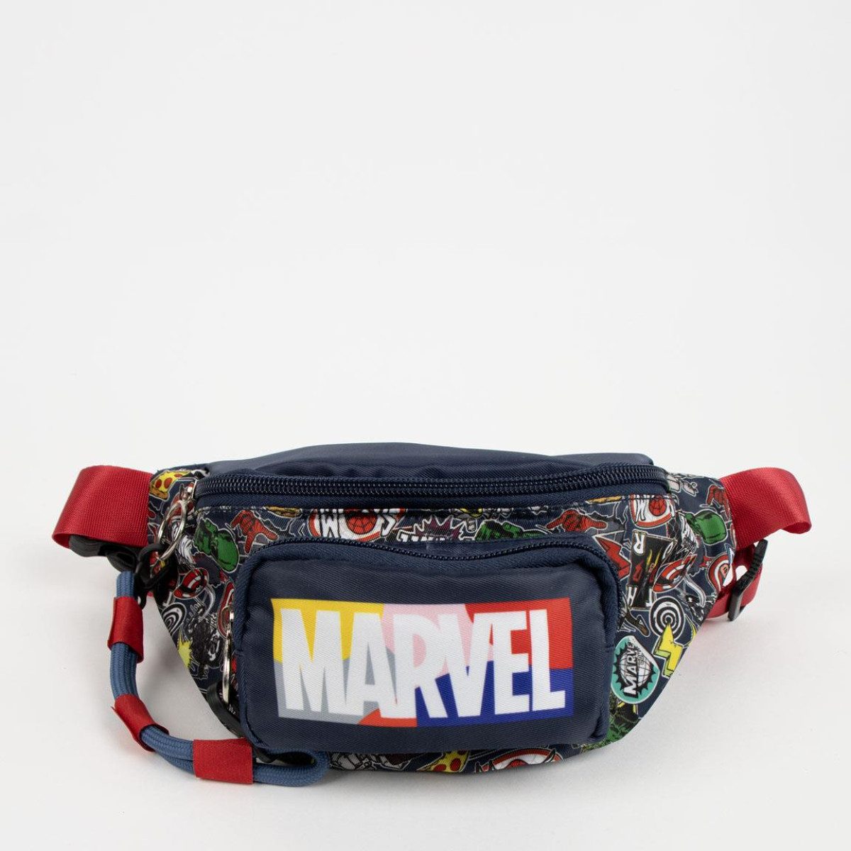MARVEL Bauchtasche Avengers Kinder Superhelden Gürteltasche für Schule Freizeit Urlaub – Bild 4 von 5