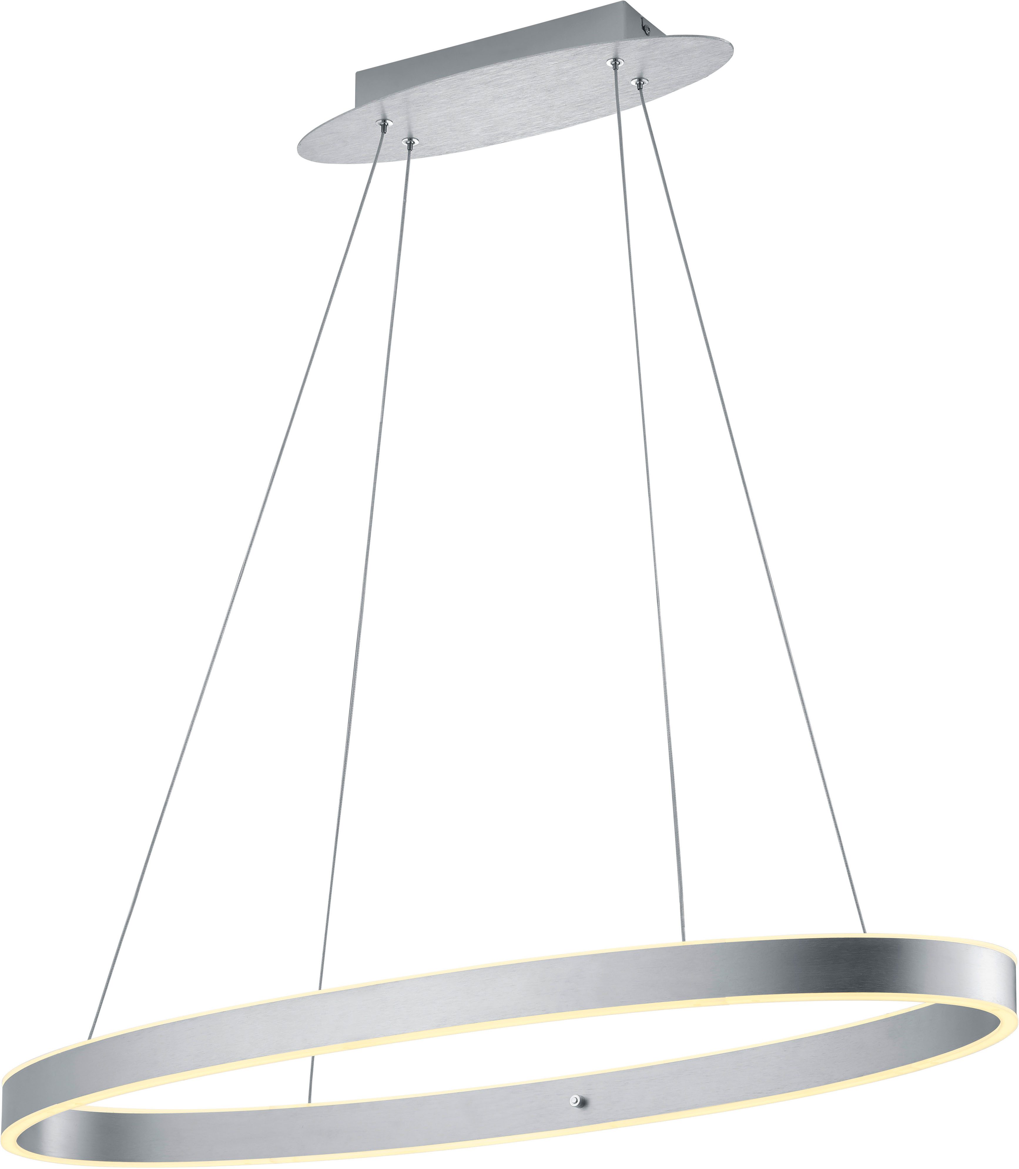 HELL höllisch gutes Licht LED Pendelleuchte DELTA, LED fest integriert, Warmweiß, Tastdimmer, In der Höhe einstellbar