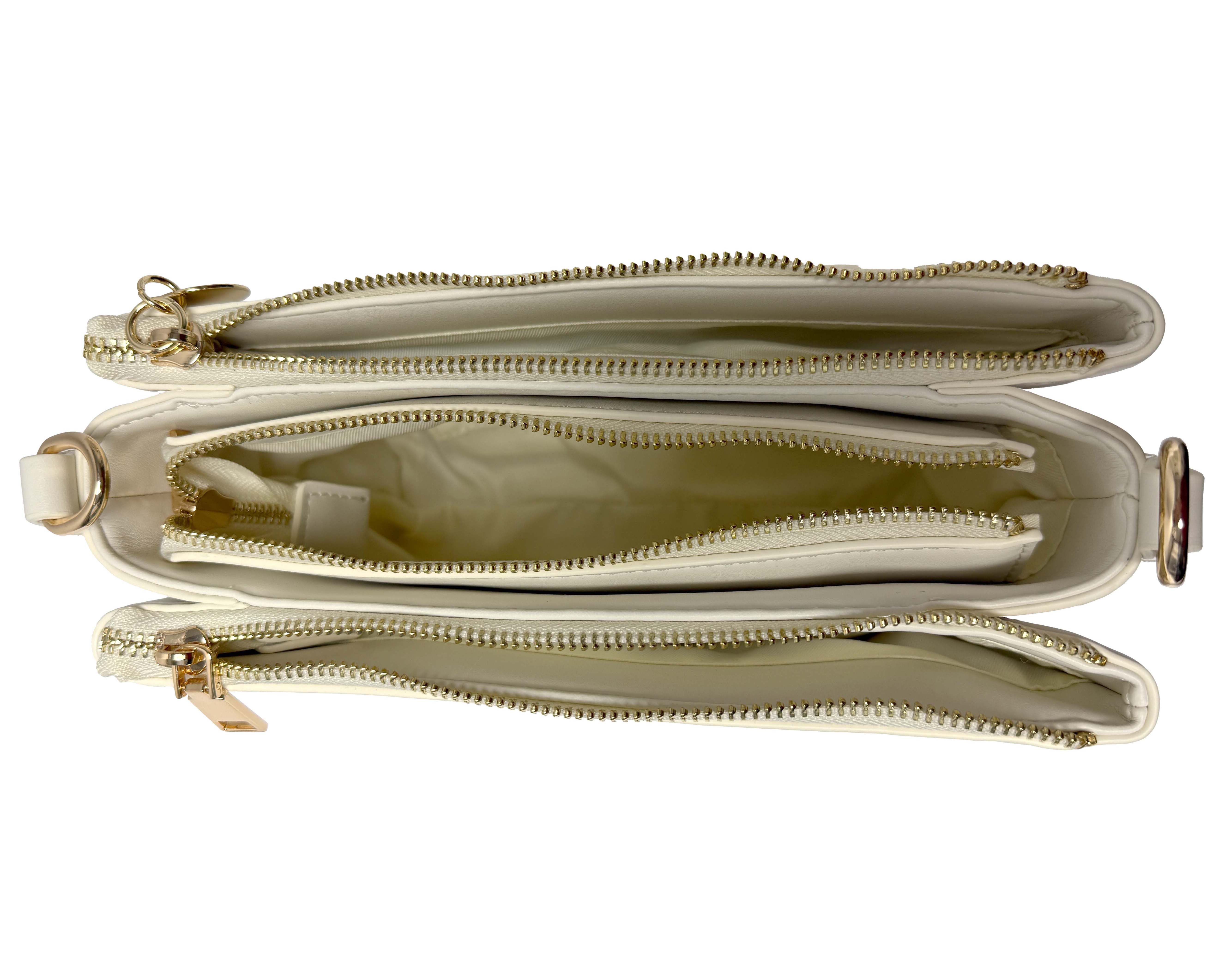 Seidenfelt Manufaktur Schultertasche RYD, 1 Vorfach und 1 Rückfach