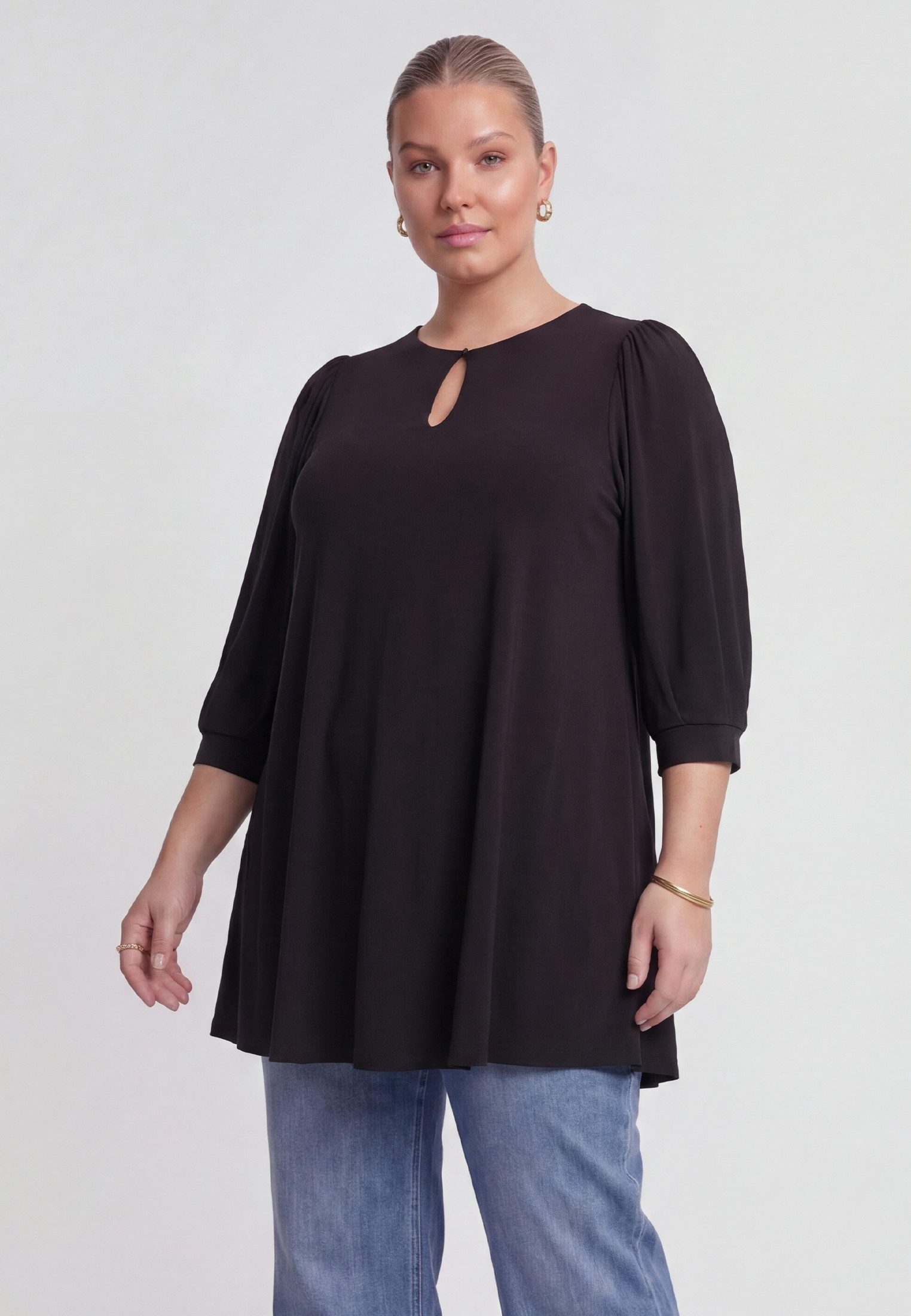 YOEK Tunika Damen Tunika lockere Passform