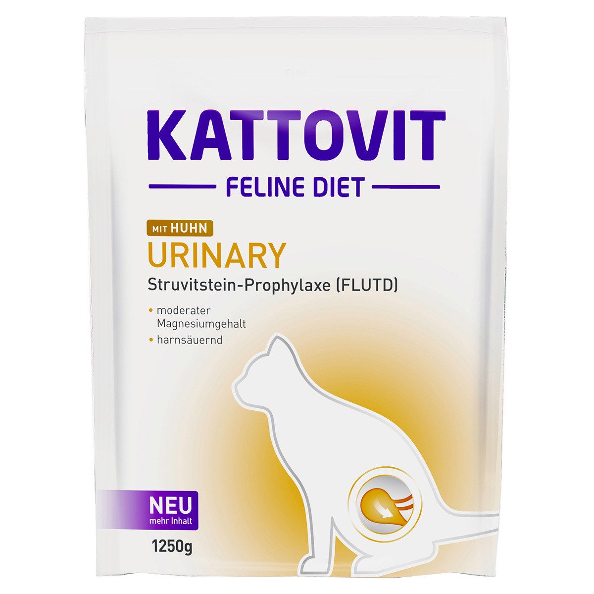 Kattovit Feline Diet Urinary mit Huhn 1,25 kg, für: Katze