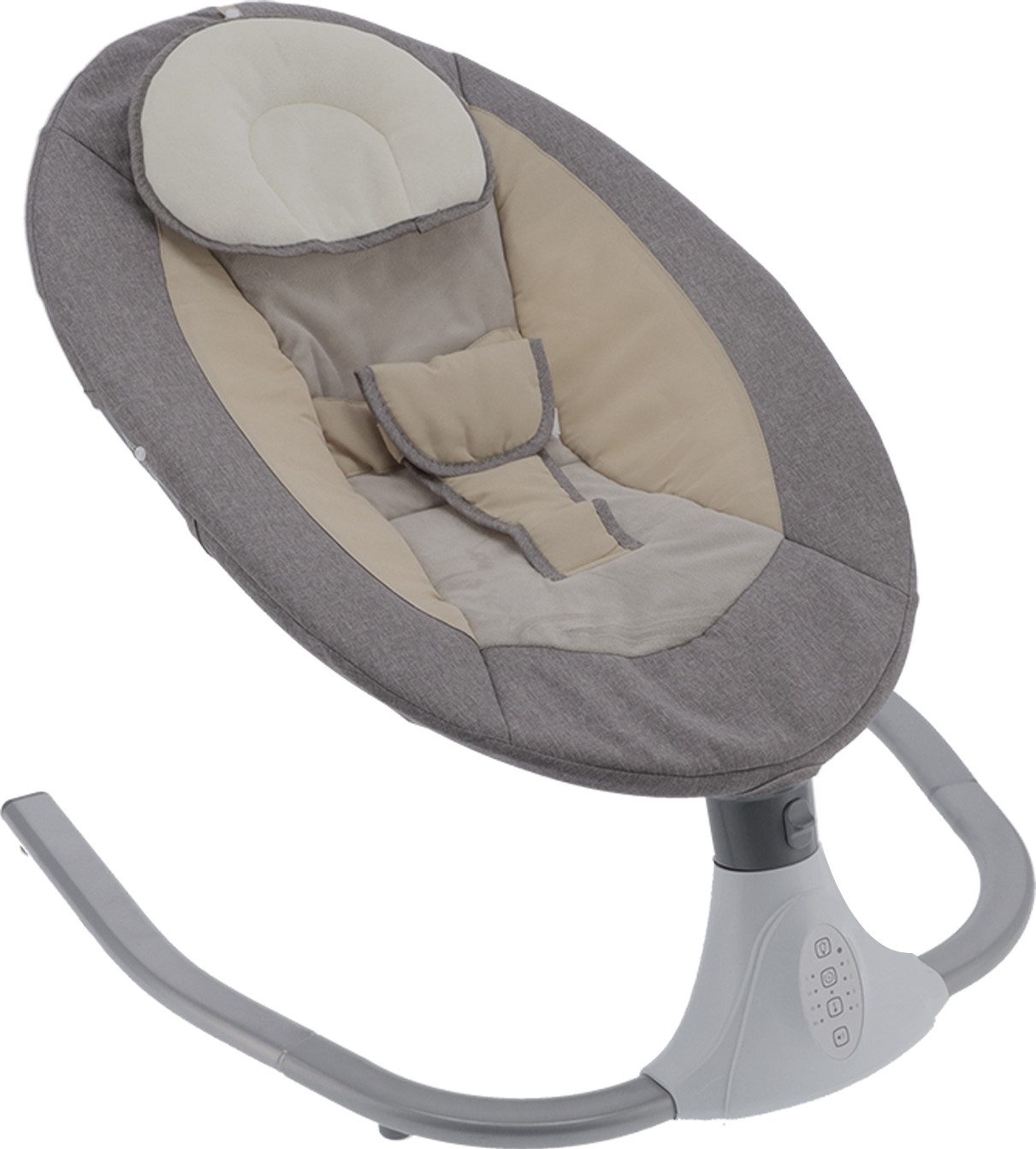 cocosity Electric Baby Bouncer, Baby Swing with Remote Control, Mosquito Net, up to 20kg, Rechargeable, Bluetooth, Music, Mosquito Net, Foldable.