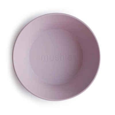 Mushie Kindergeschirr-Set Babyschale Lila 2er Set Kunststoff BPA-frei