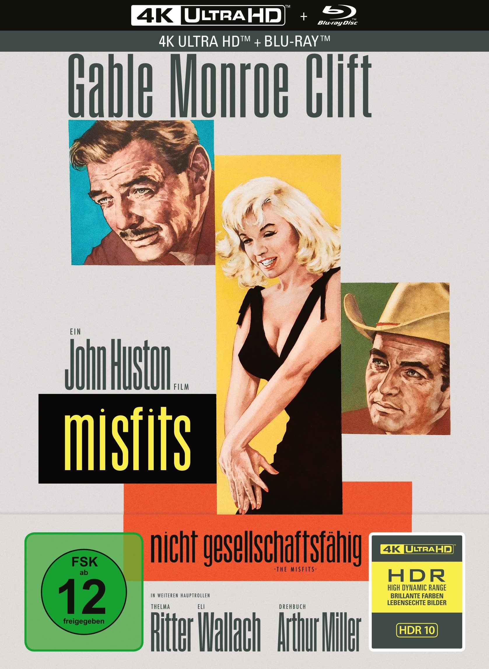 Capelight Pictures Blu-ray 4K Ultra HD Misfits - Nicht gesellschaftsfähig - 2-Disc Limited Collector's Editi, (1-St)