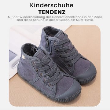 Daisred Kinder Segeltuchschuhe Freizeitschuhe Wanderschuhe Walkingschuh