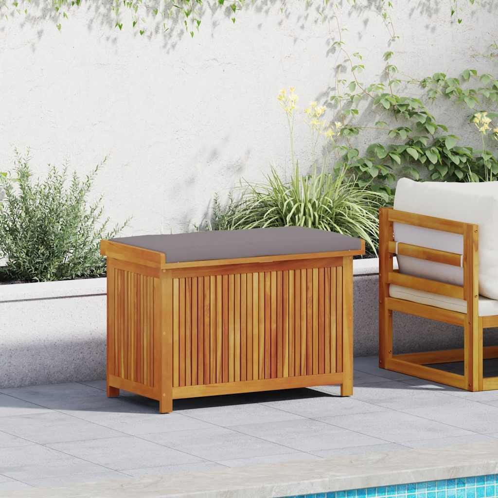 vidaXL Gartenbox Outdoor-Kissenbox 90x50x60,5 cm Massivholz günstig online kaufen