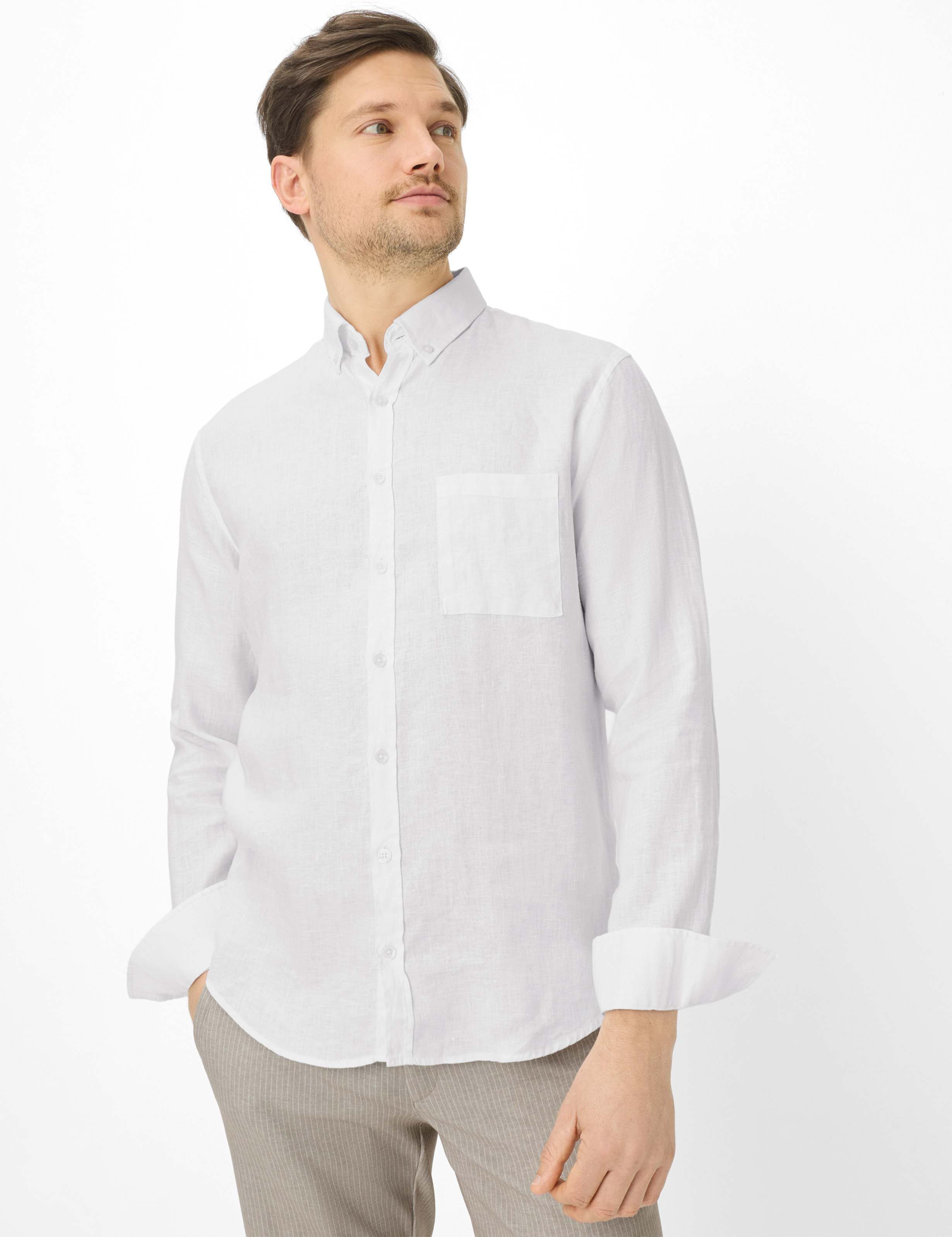 Brax Leinenhemd Style DANIEL