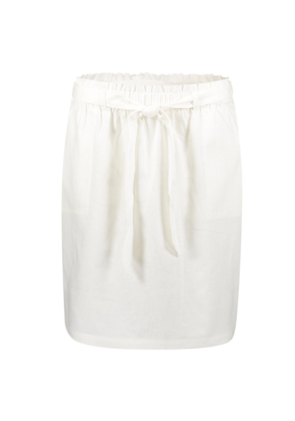 Wool White re.draft Skirt A-Linien-Rock Printed