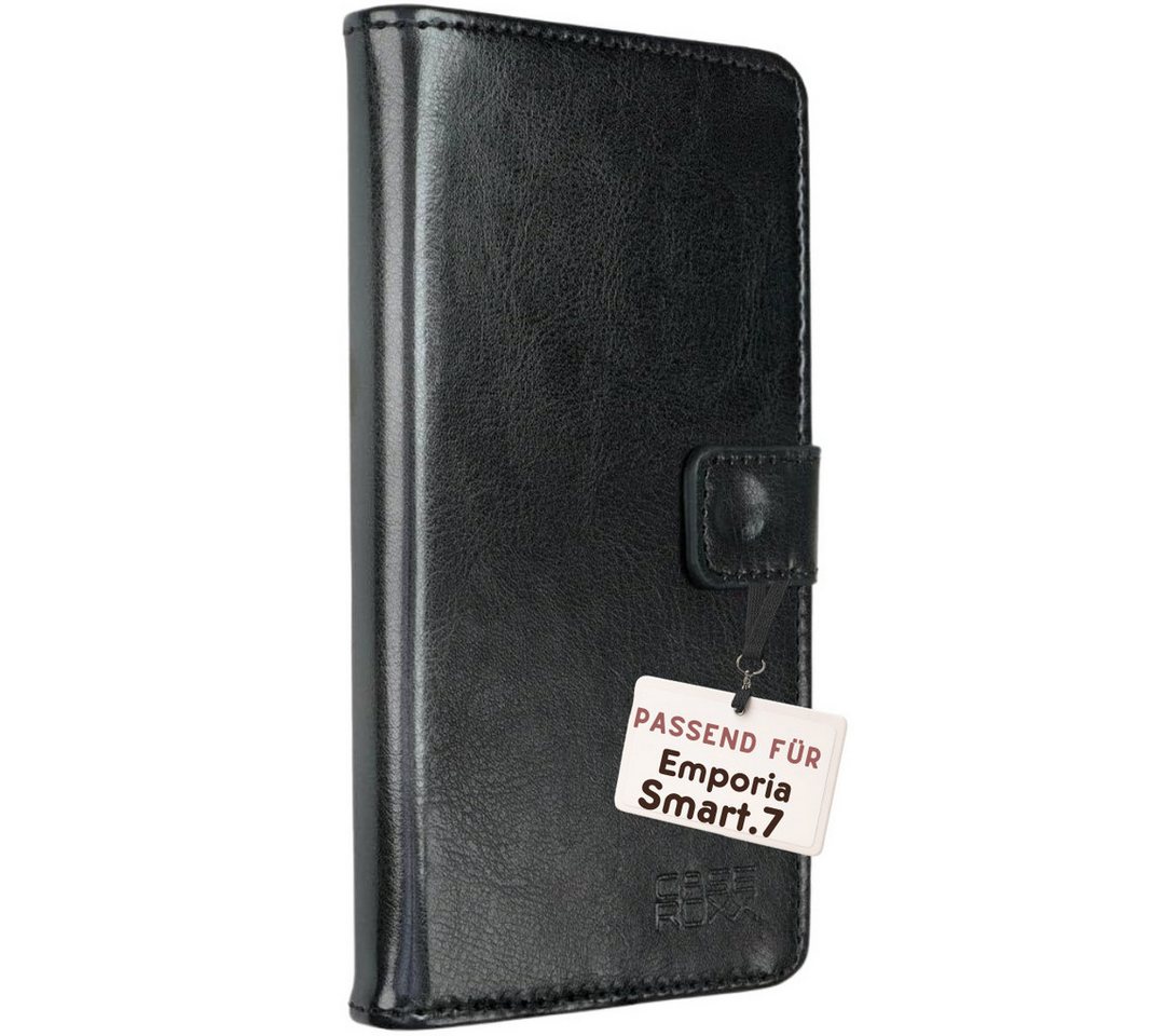 caseroxx Handytasche Bookstyle-Case für Emporia SMART.ME7 / 7lite / 7mini (Einzelartikel, 1-tlg., Bookstyle-Case), mit Kreditkartenfächern