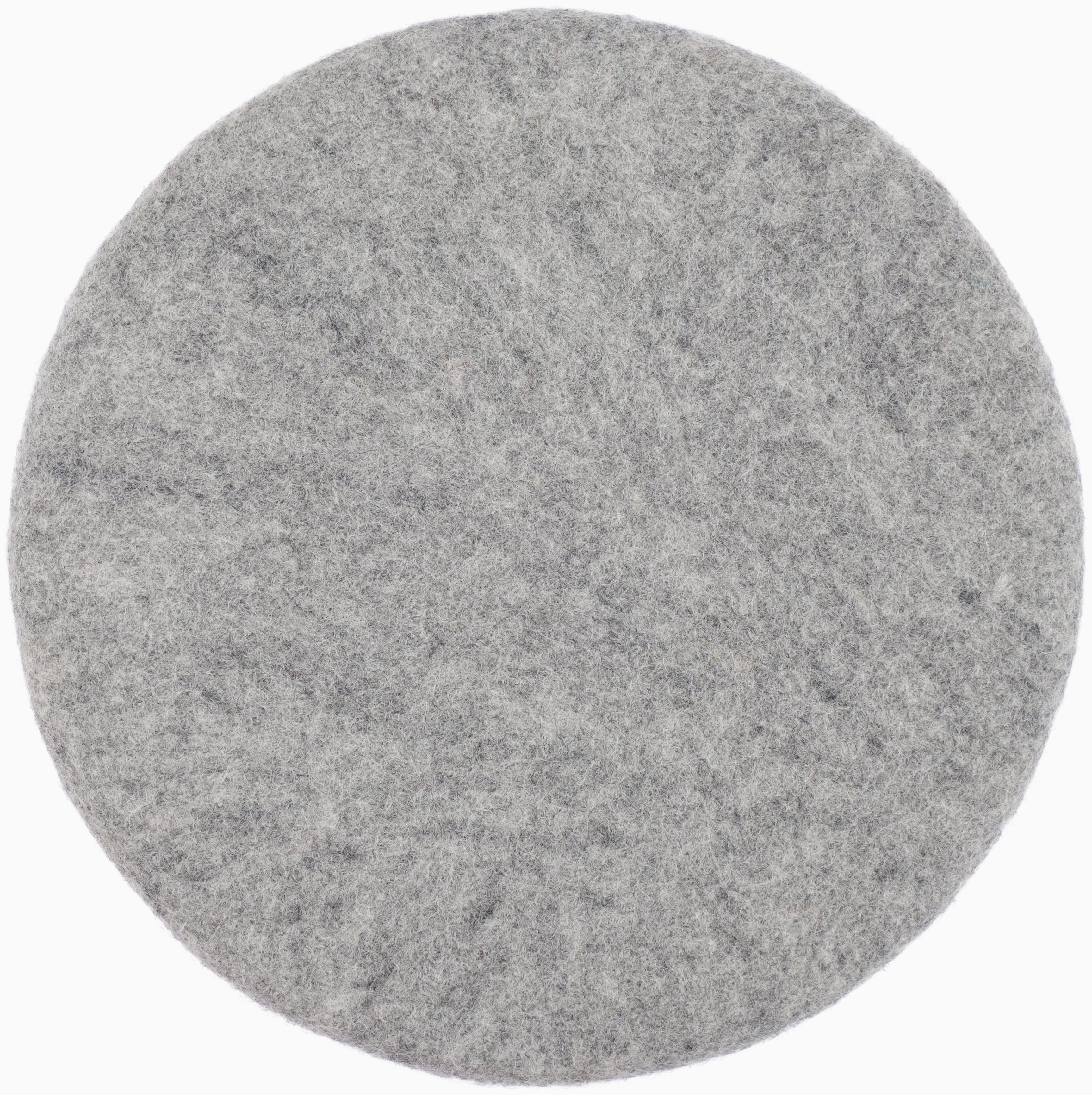 myfelt Stuhlkissen Filz Sitzauflage ⌀ 36 cm, 100% reiner Schurwolle, rund, schmutzabweisend